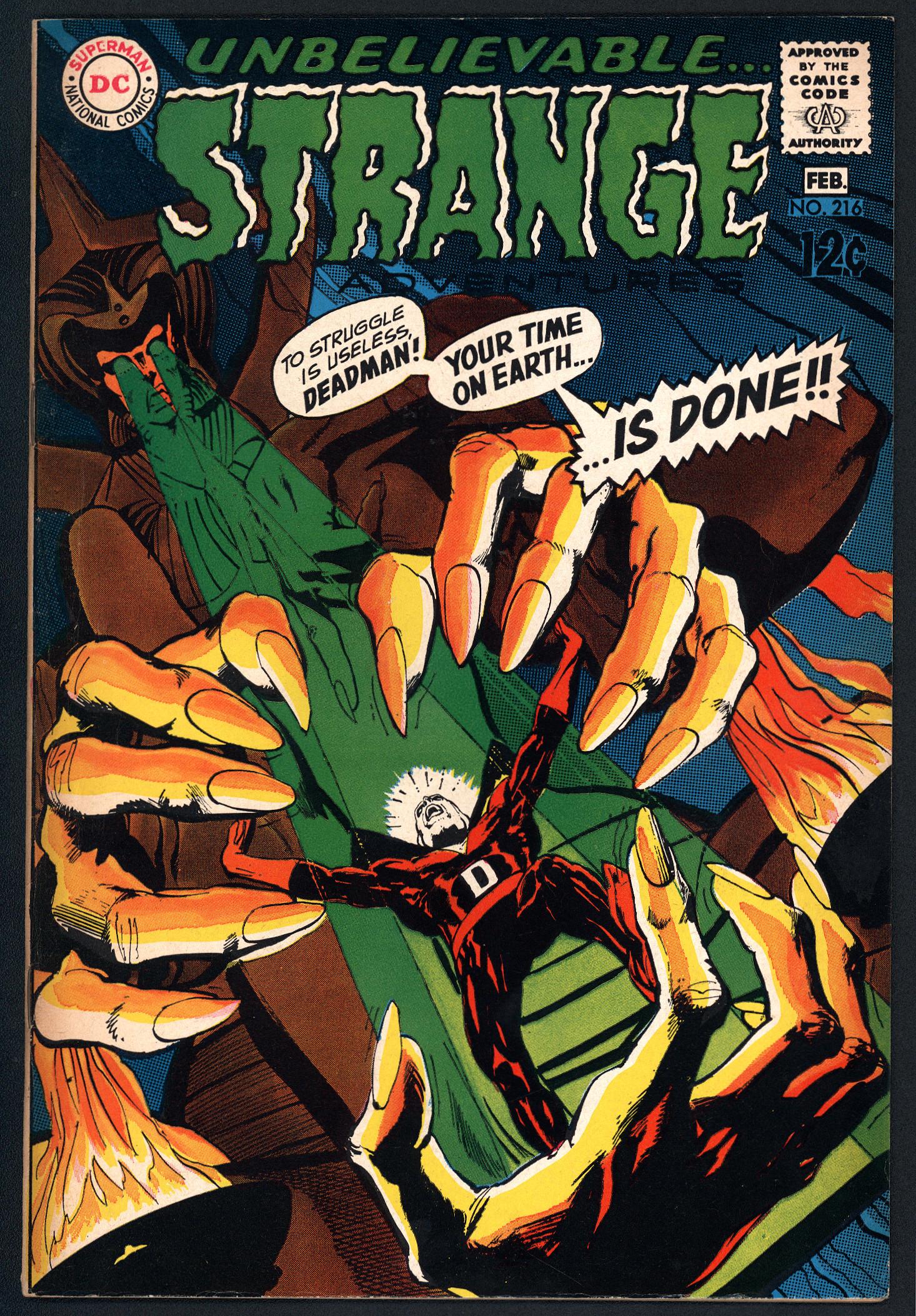 STRANGE ADVENTURES Front Cover