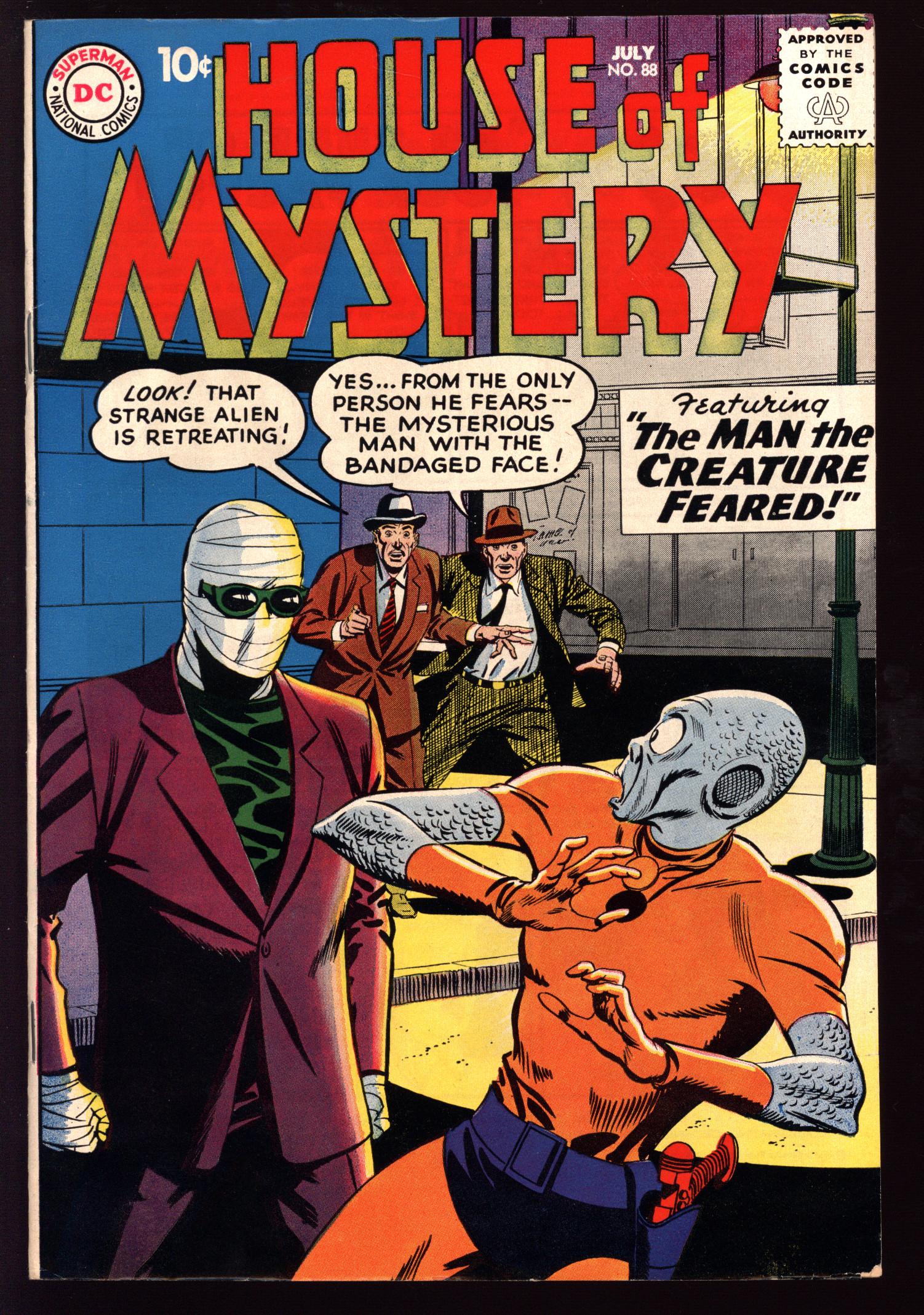 HOUSE OF MYSTERY Front Cover
