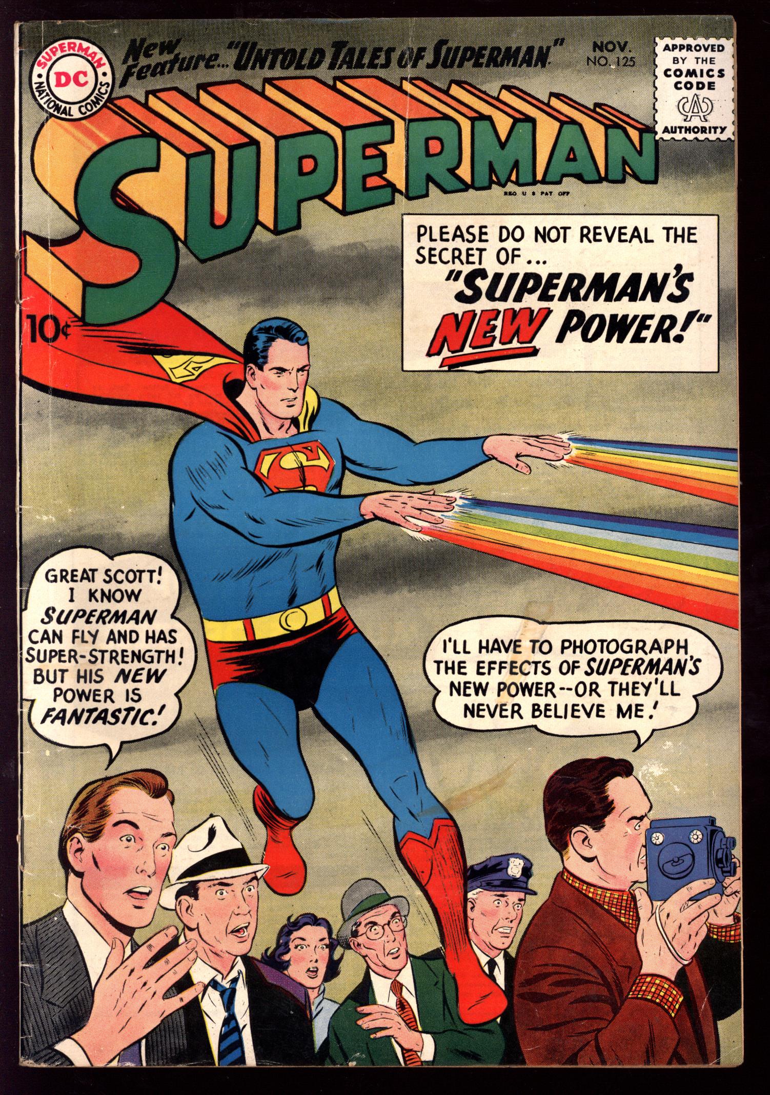 SUPERMAN Front Cover