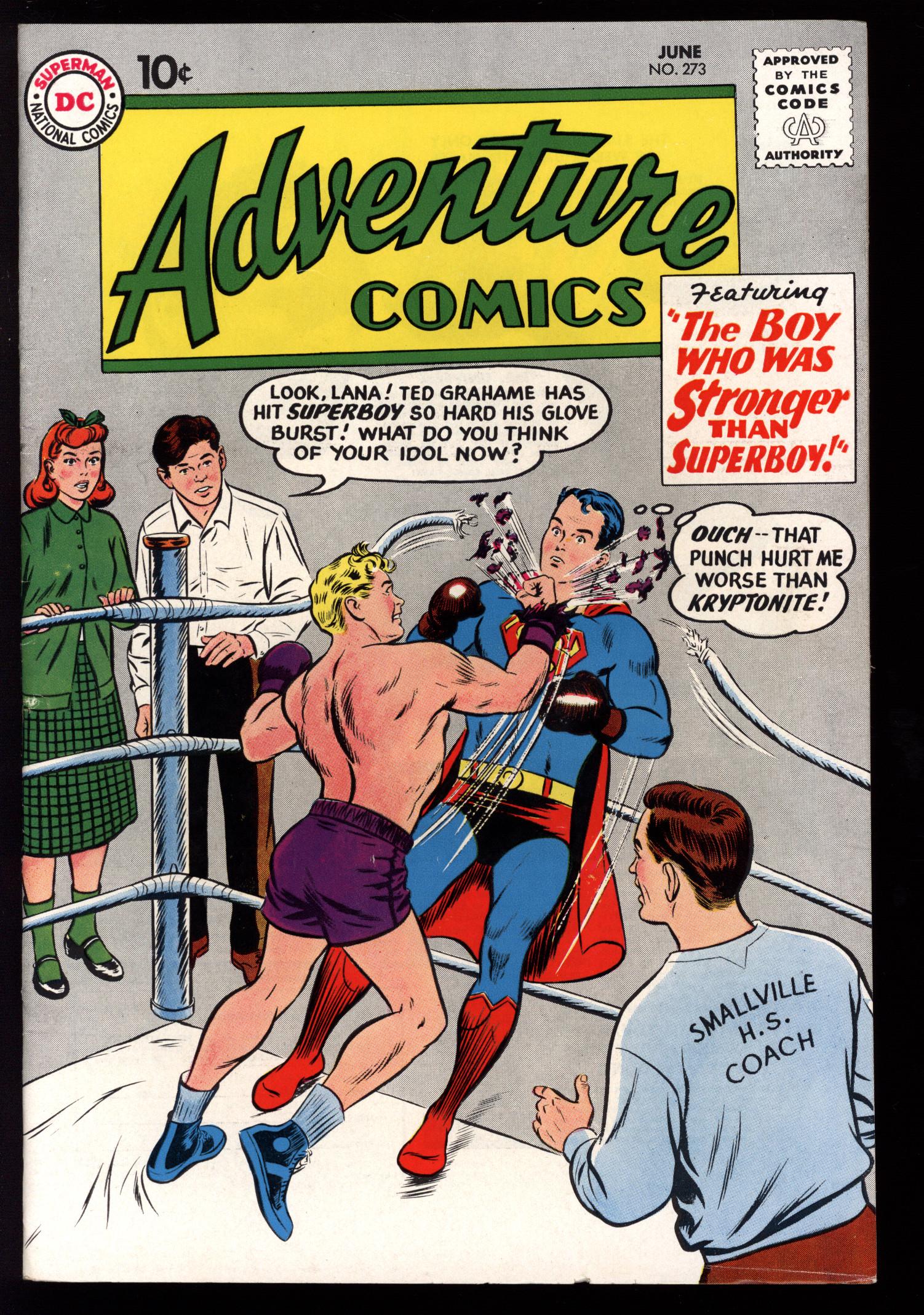 ADVENTURE COMICS Front Cover