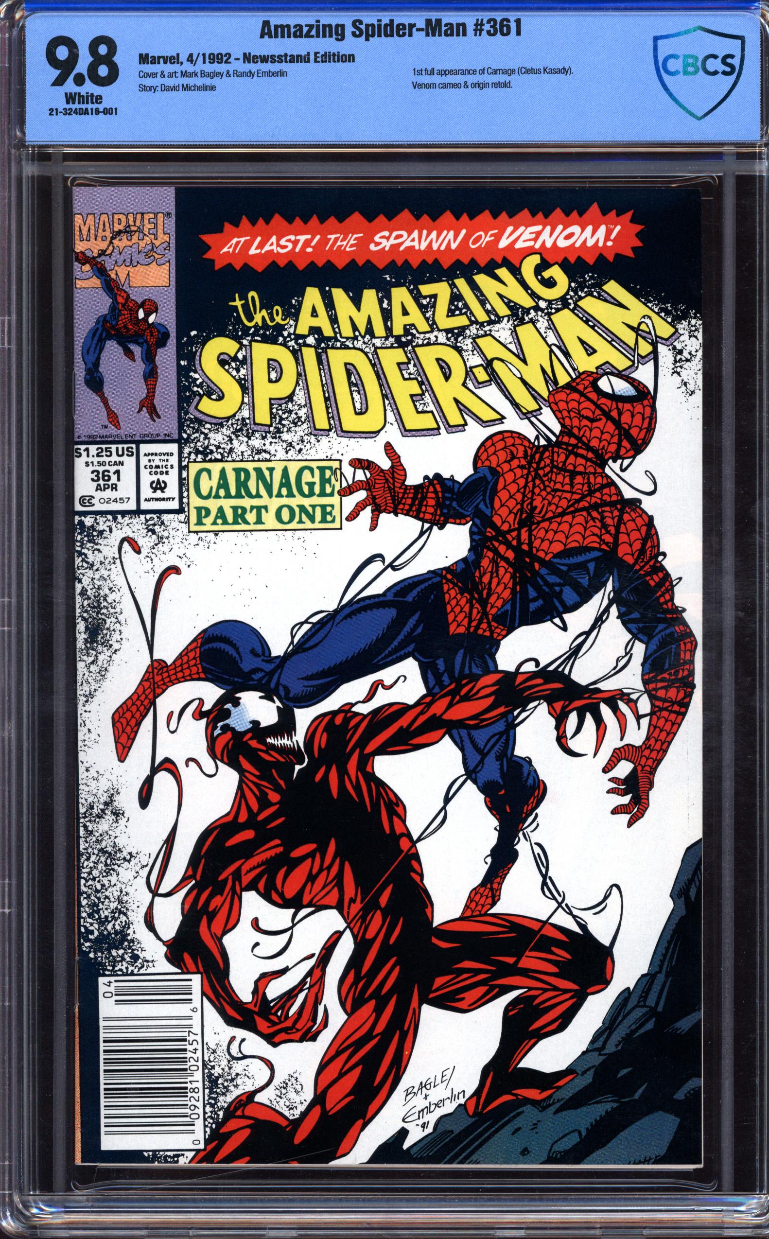 AMAZING SPIDER-MAN Front Cover
