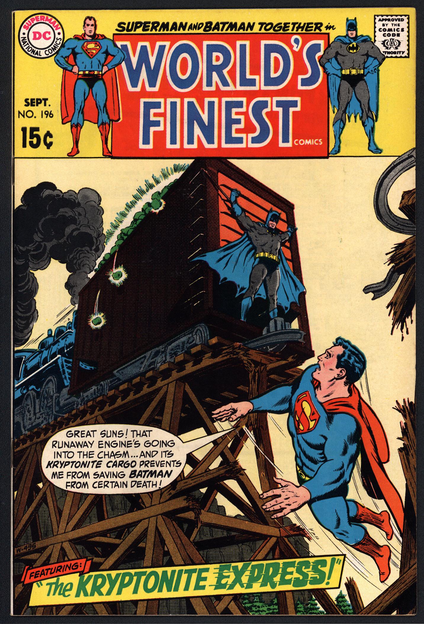 WORLD'S FINEST COMICS Front Cover