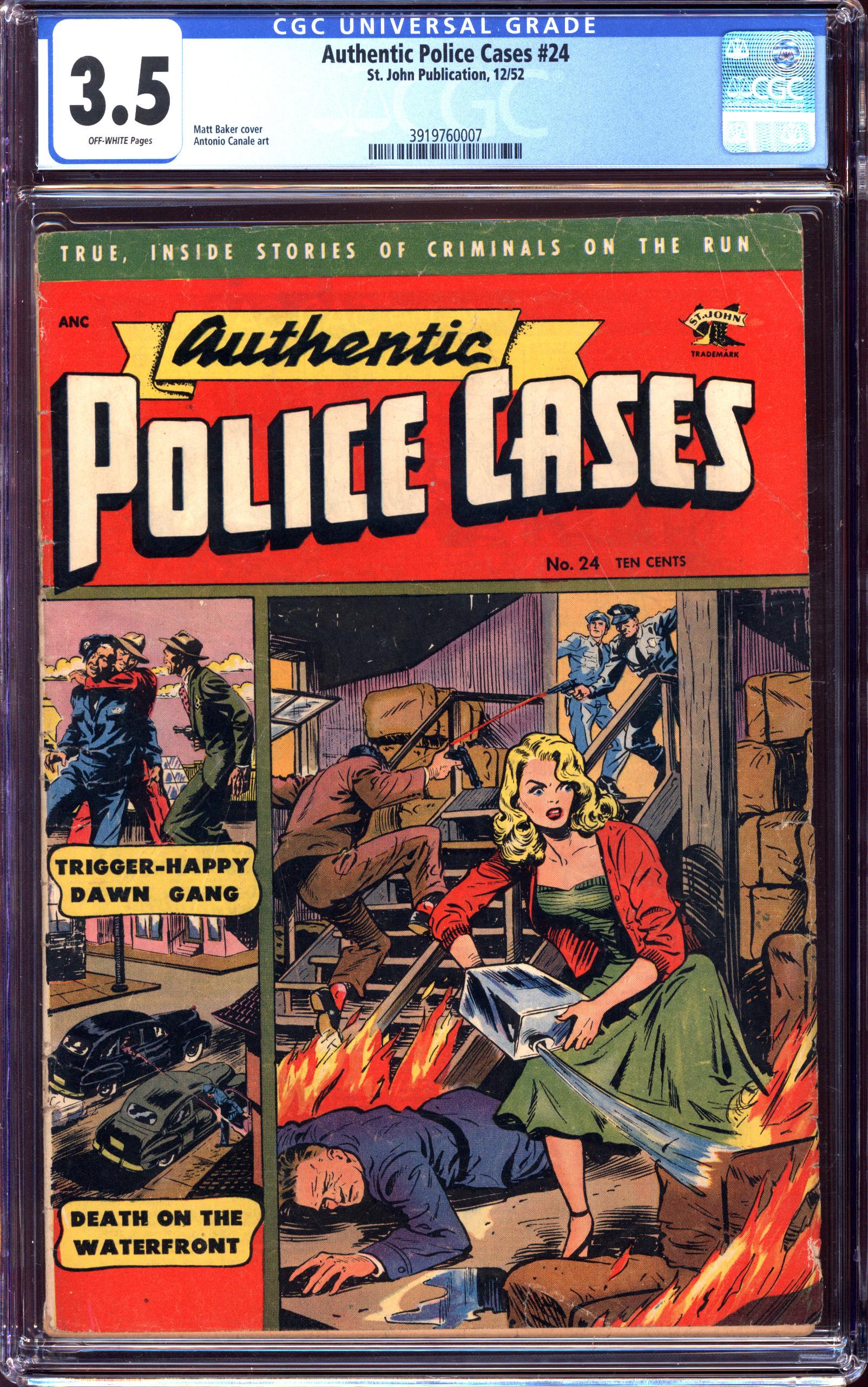 AUTHENTIC POLICE CASES Front Cover