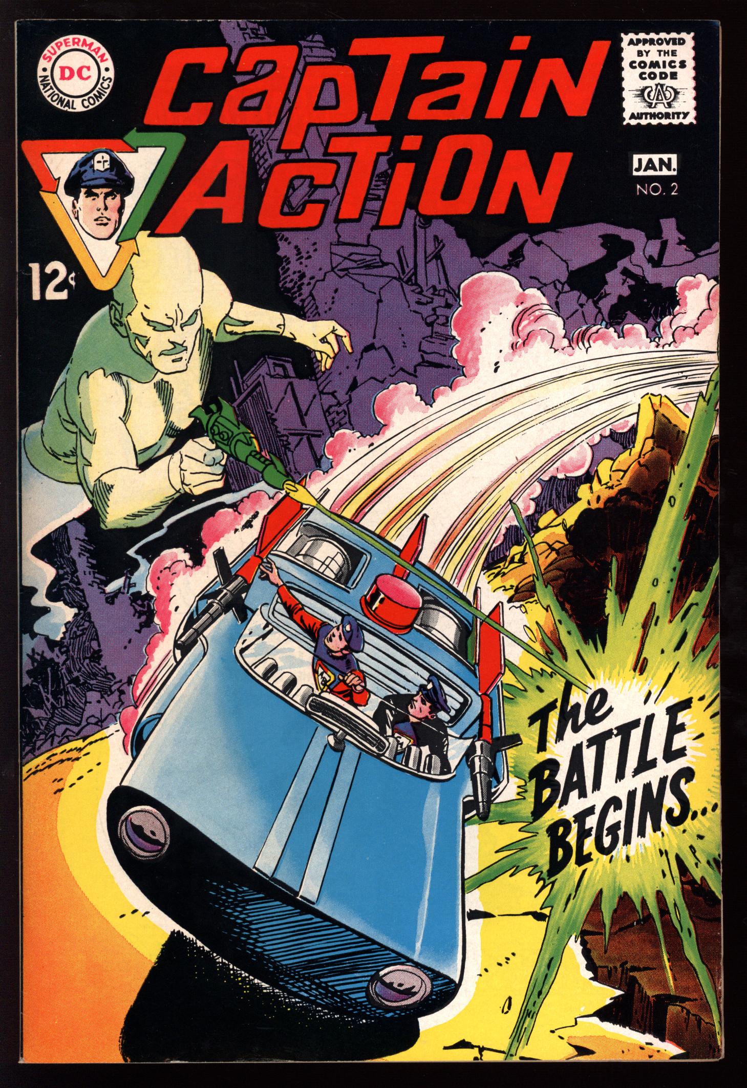 CAPTAIN ACTION Front Cover