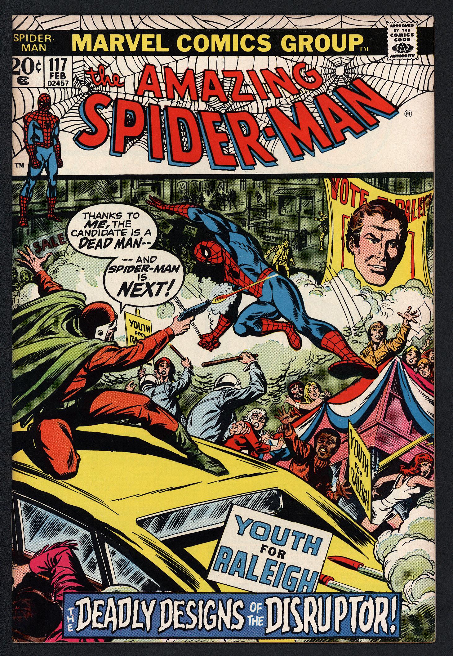 AMAZING SPIDER-MAN Front Cover