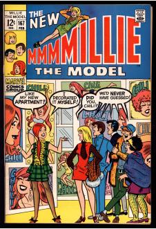 MILLIE THE MODEL #167 6.0 front cover