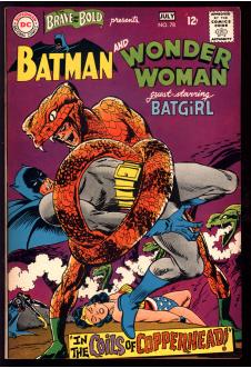 BRAVE AND THE BOLD #78 6.5 front cover