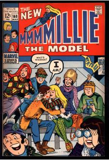 MILLIE THE MODEL #168 7.5 front cover