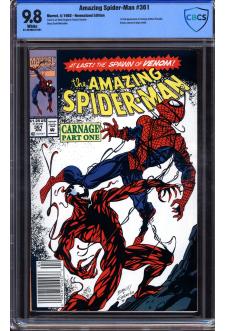 AMAZING SPIDER-MAN #361 CBCS 9.8 WHITE PAGES front cover