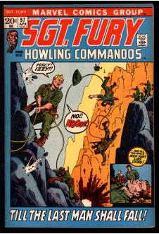 SGT. FURY AND HIS HOWLING COMMANDOS #97 8.5 front cover