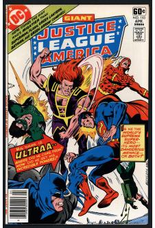 JUSTICE LEAGUE OF AMERICA #153 8.0 front cover