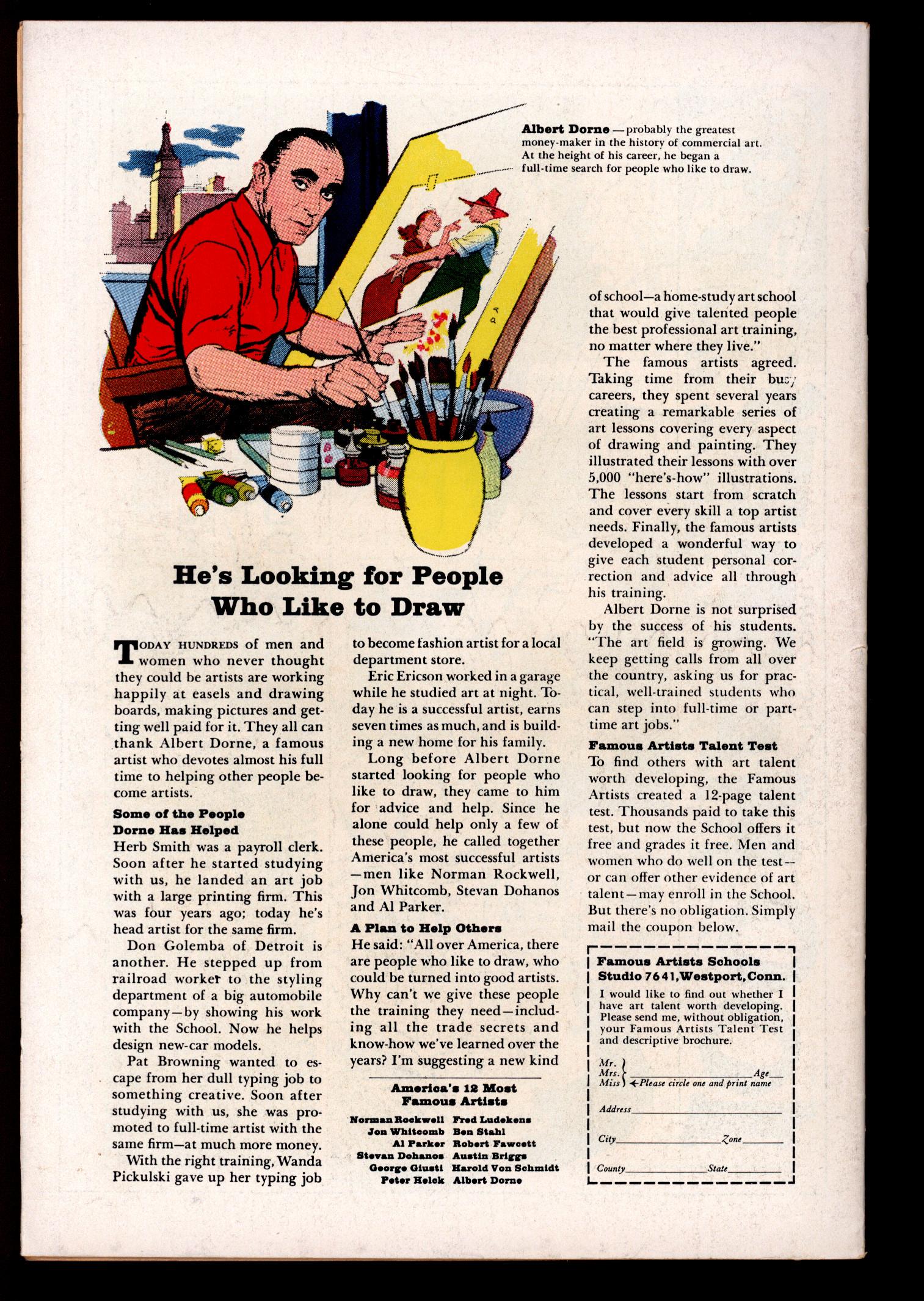 SUPERMAN'S PAL JIMMY OLSEN Back Cover