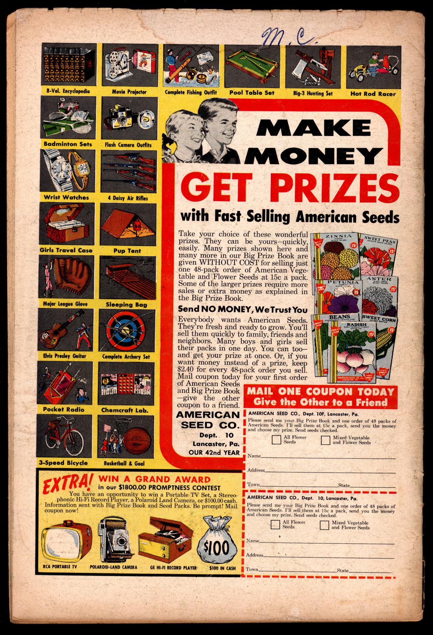 WORLD'S FINEST Back Cover