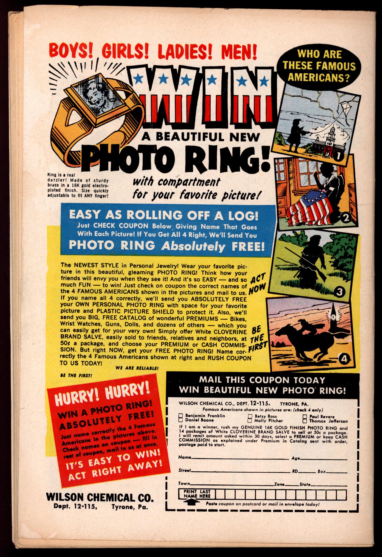 SUPERMAN'S GIRLFRIEND LOIS LANE Back Cover