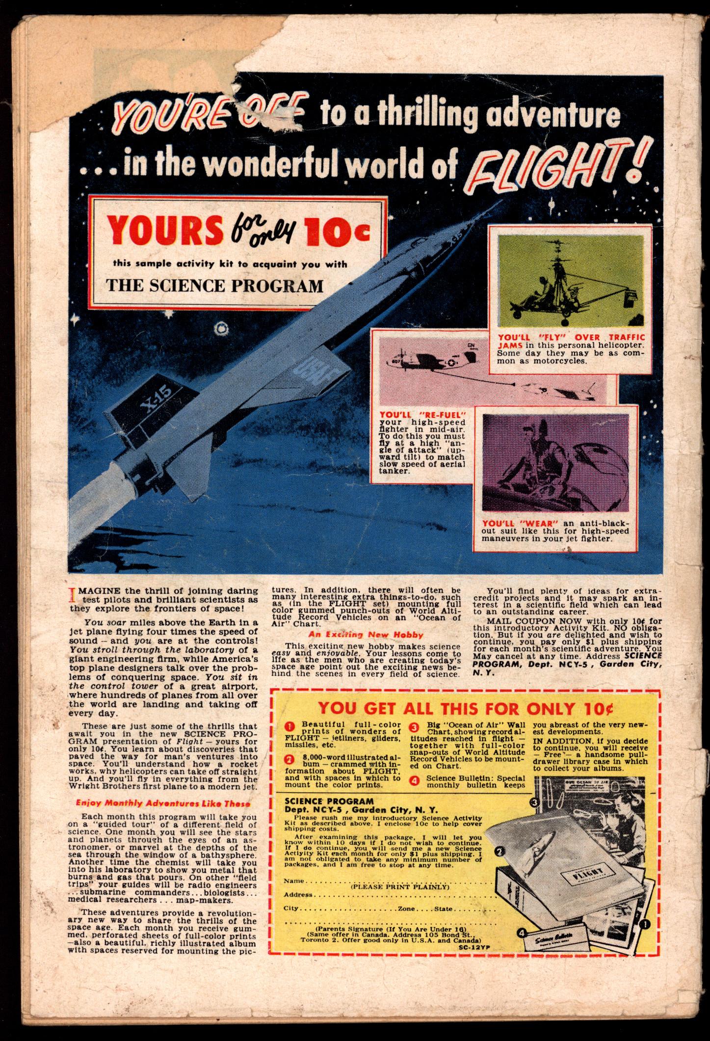 WORLD'S FINEST Back Cover