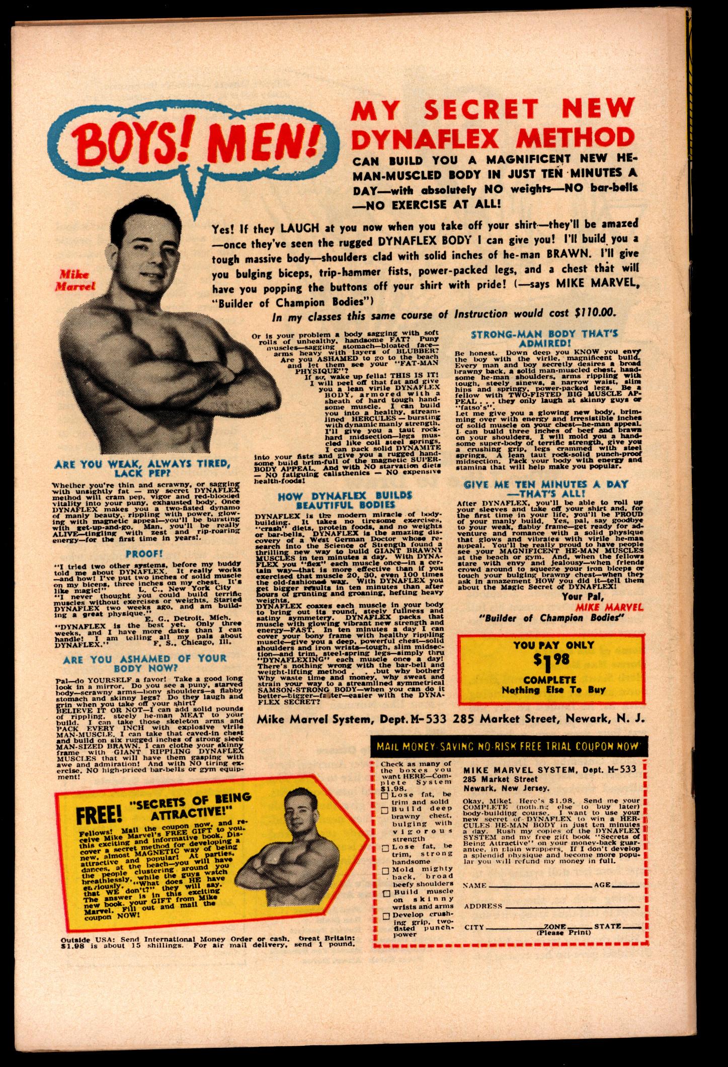 DAREDEVIL Back Cover