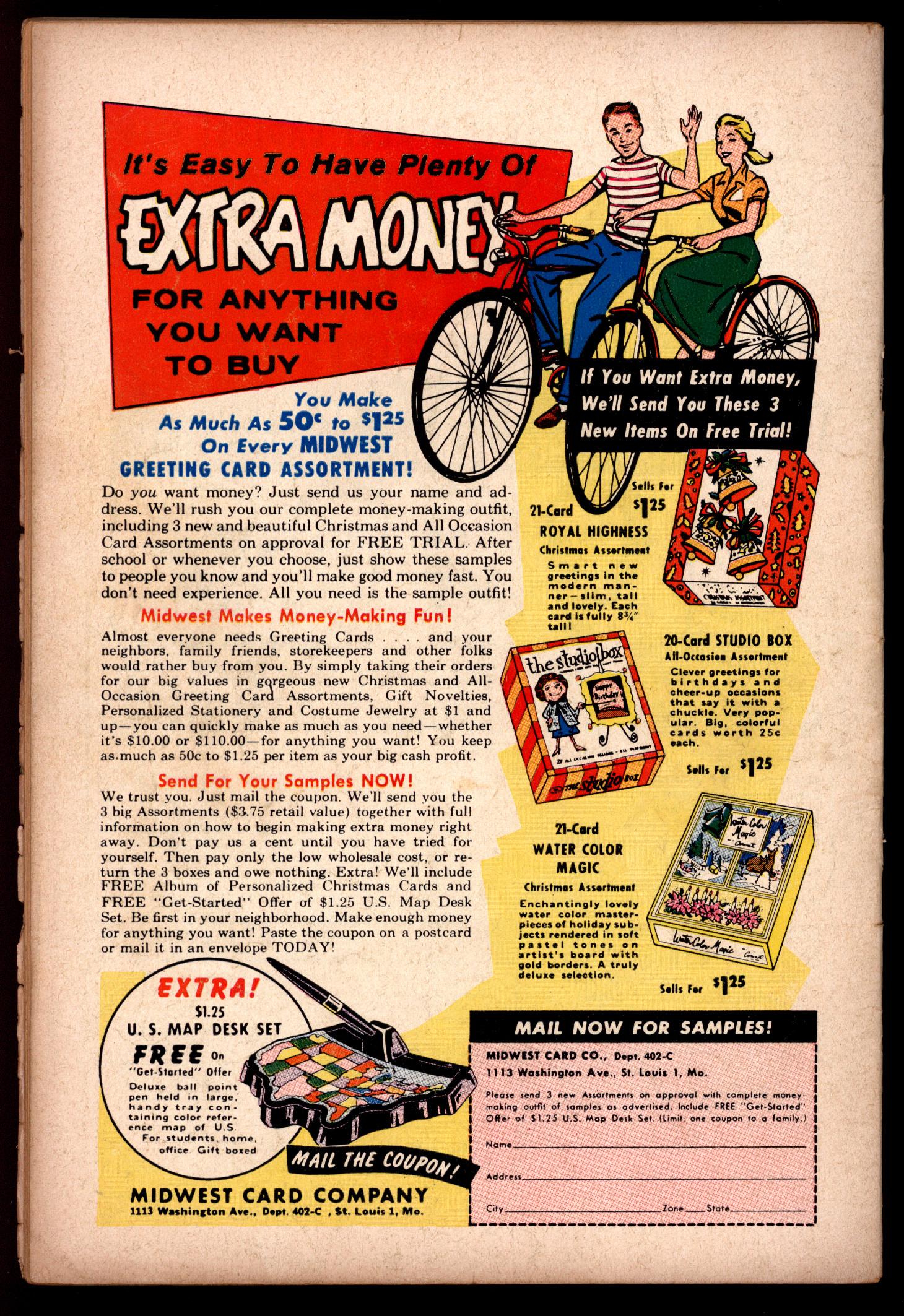 SUPERMAN'S GIRLFRIEND LOIS LANE Back Cover
