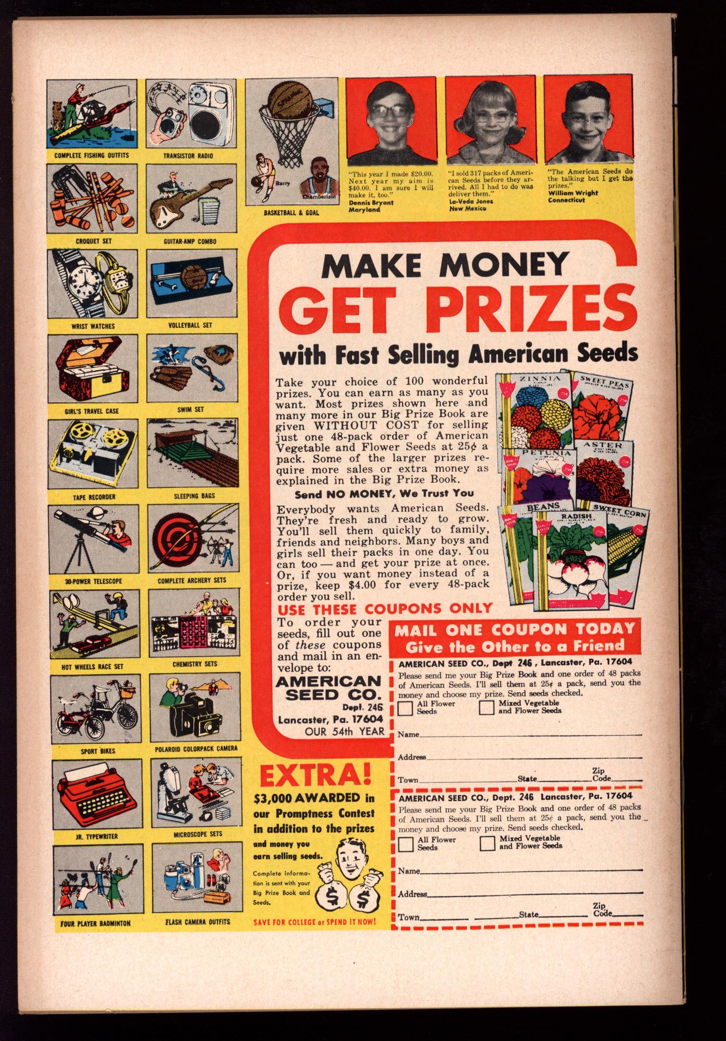 AMAZING ADVENTURES Back Cover