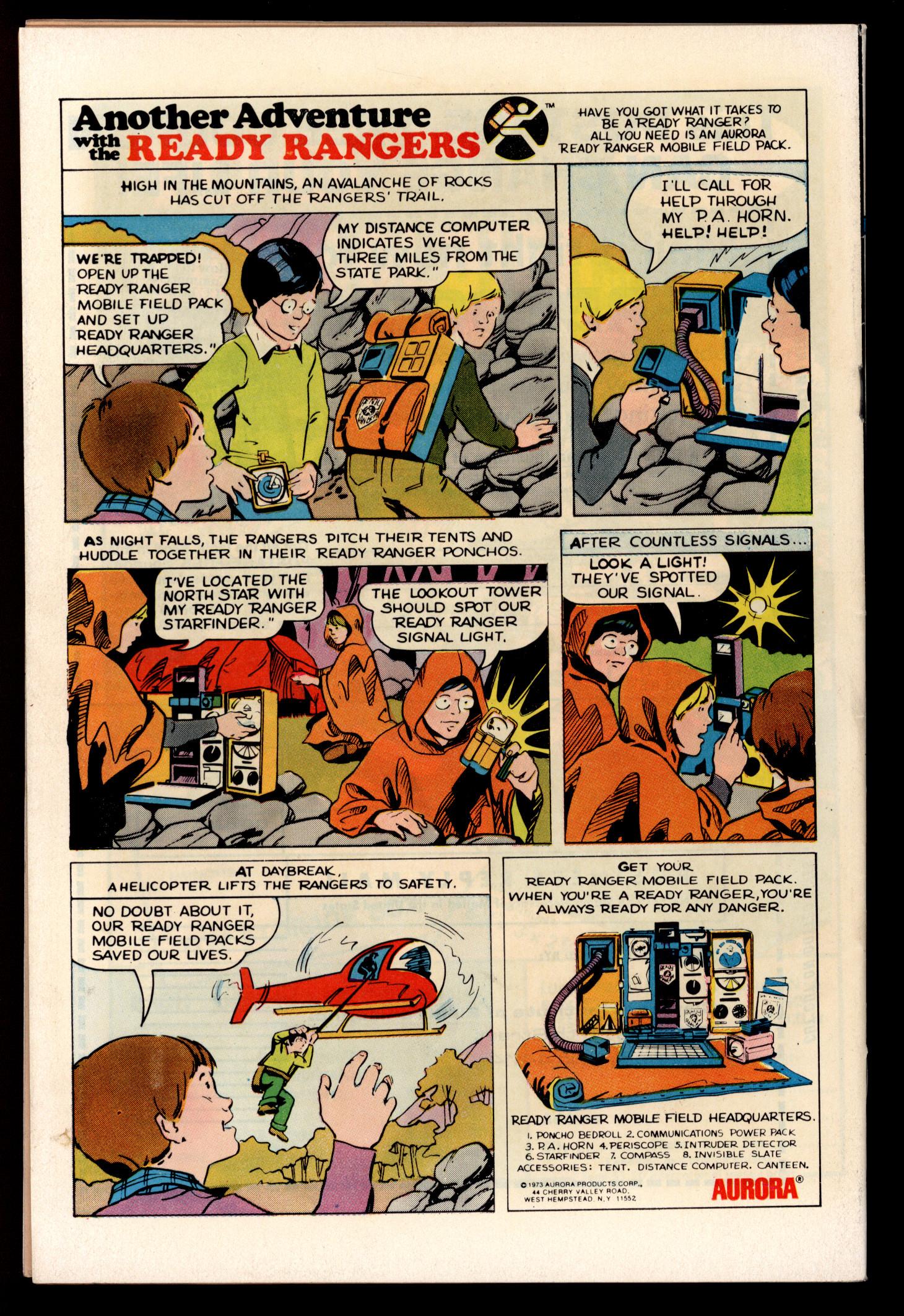 SUPERMAN Back Cover