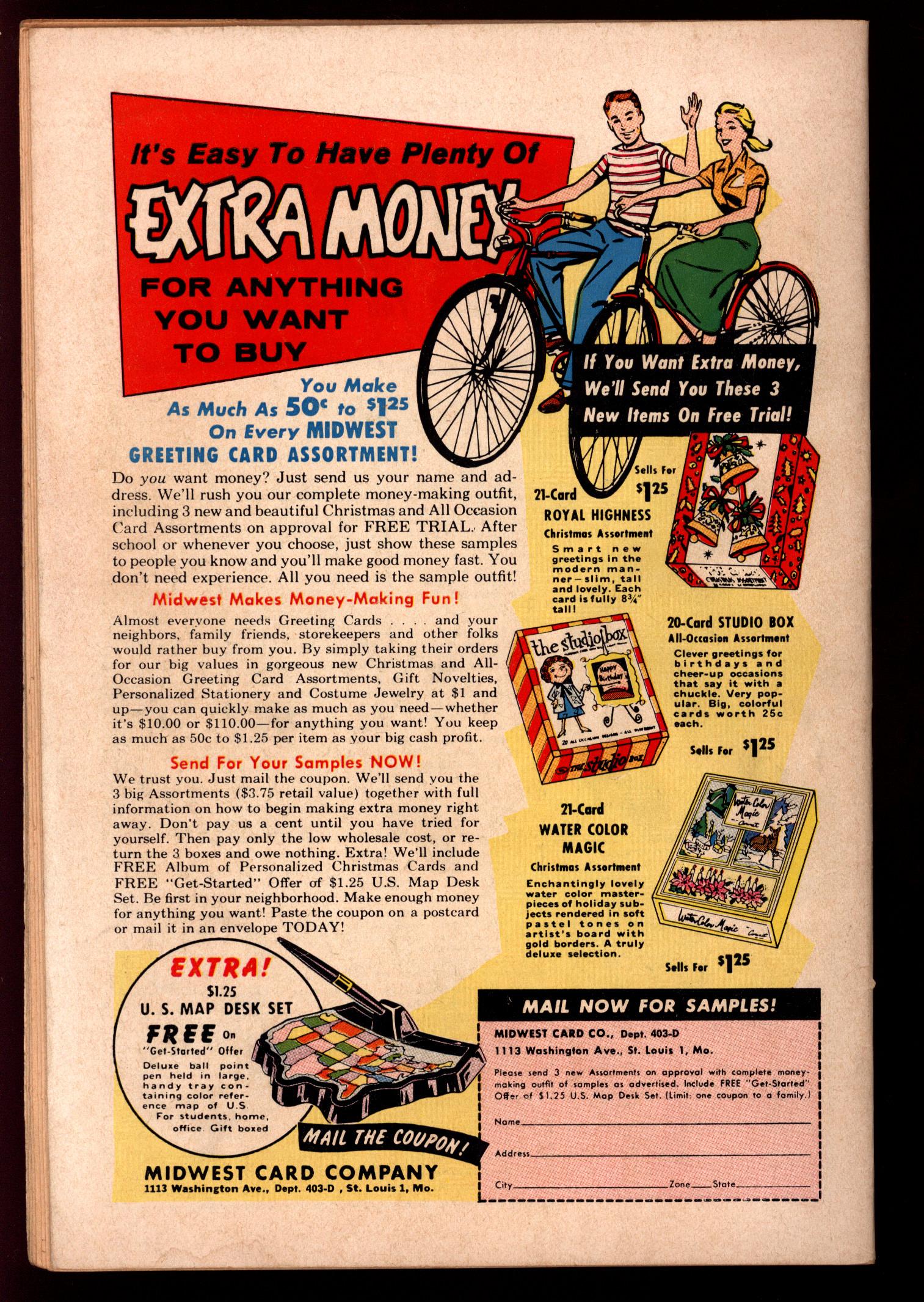 SUPERMAN'S PAL JIMMY OLSEN Back Cover