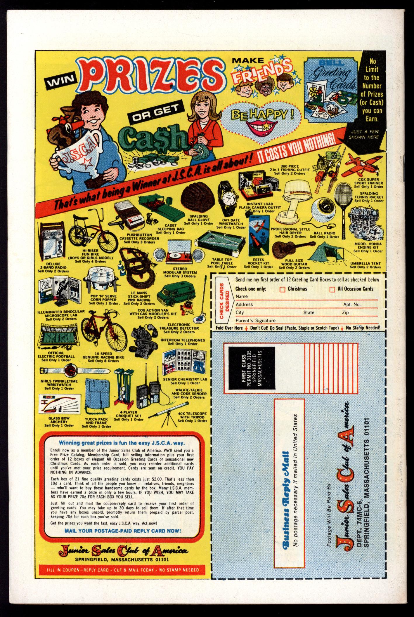 CREATURES ON THE LOOSE Back Cover
