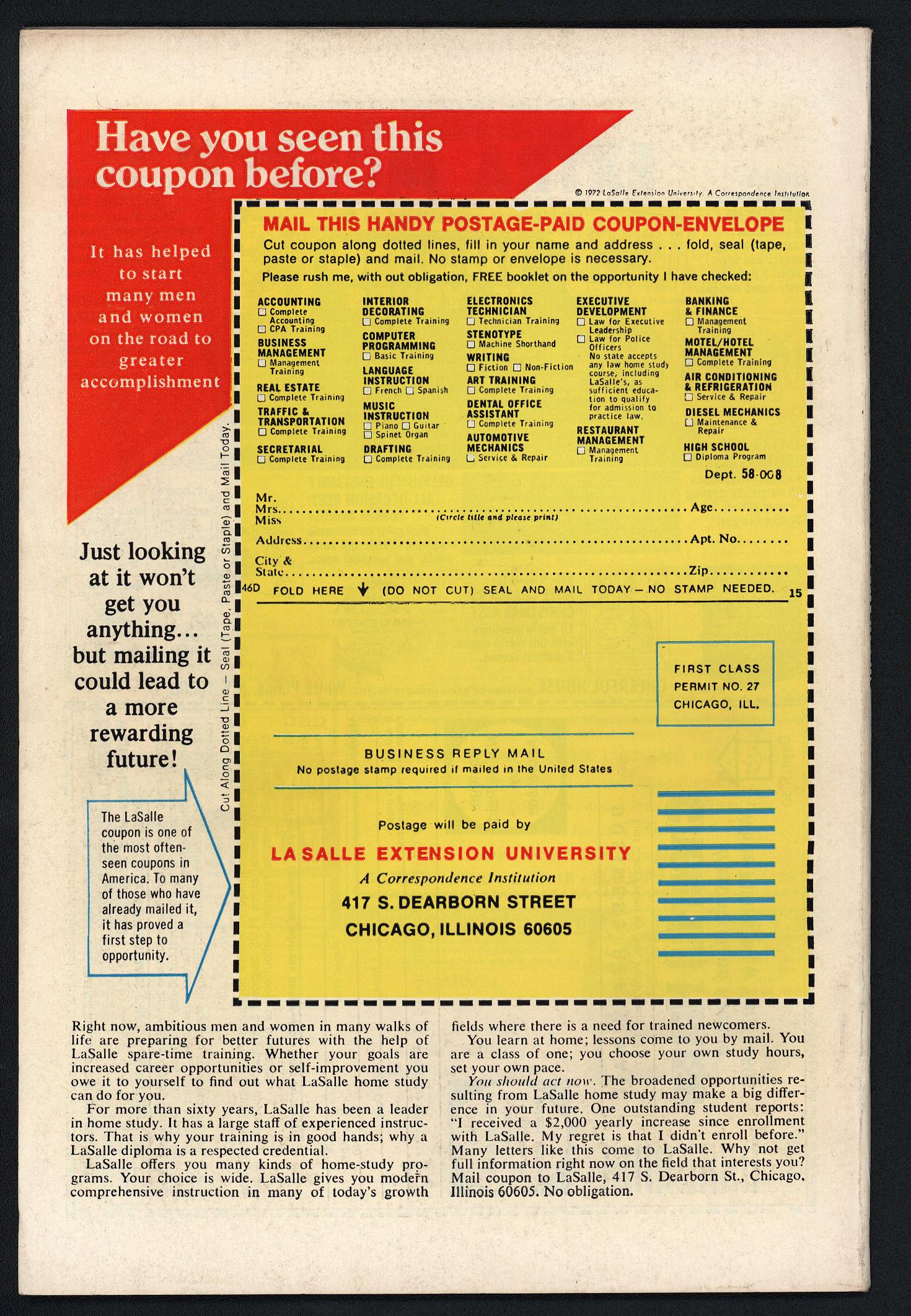 GIANT-SIZE AVENGERS Back Cover
