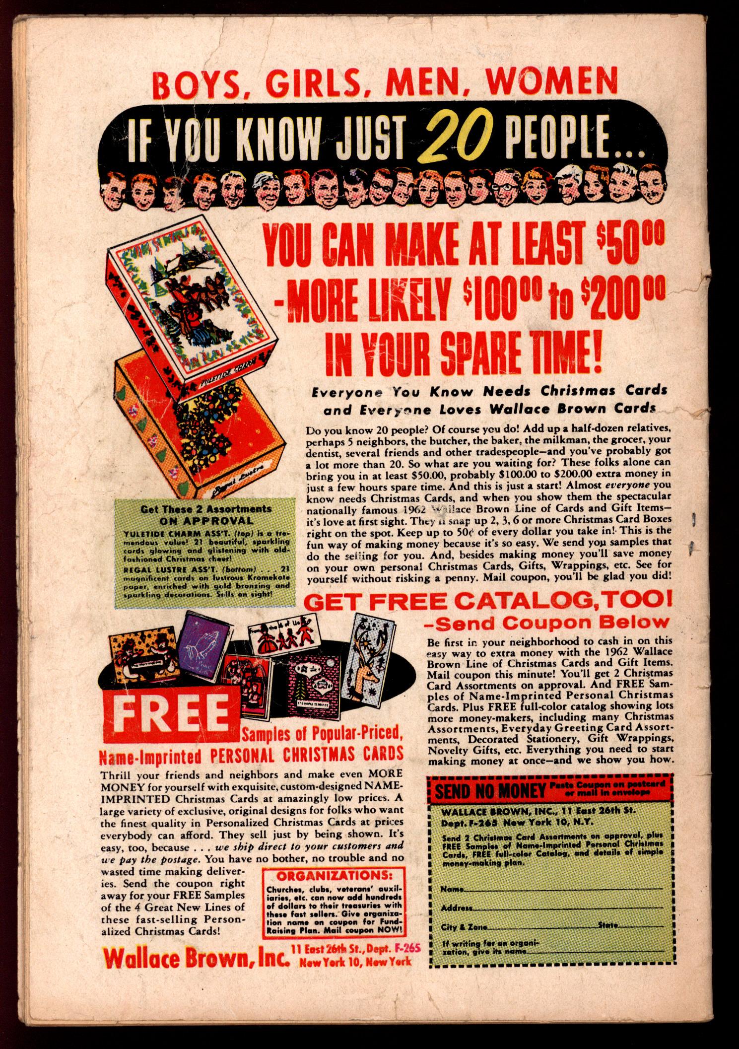 SUPERMAN Back Cover