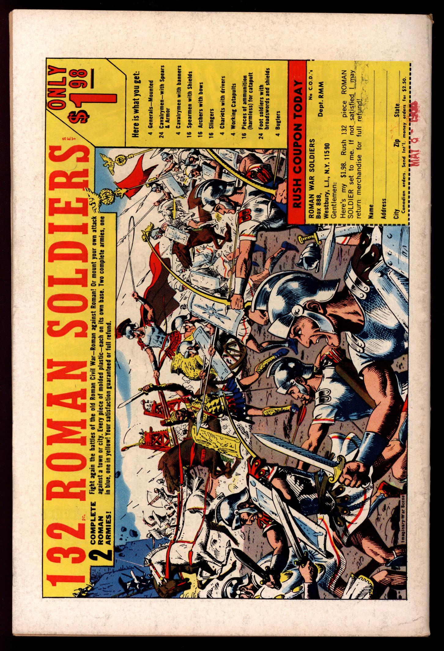 INCREDIBLE HULK Back Cover