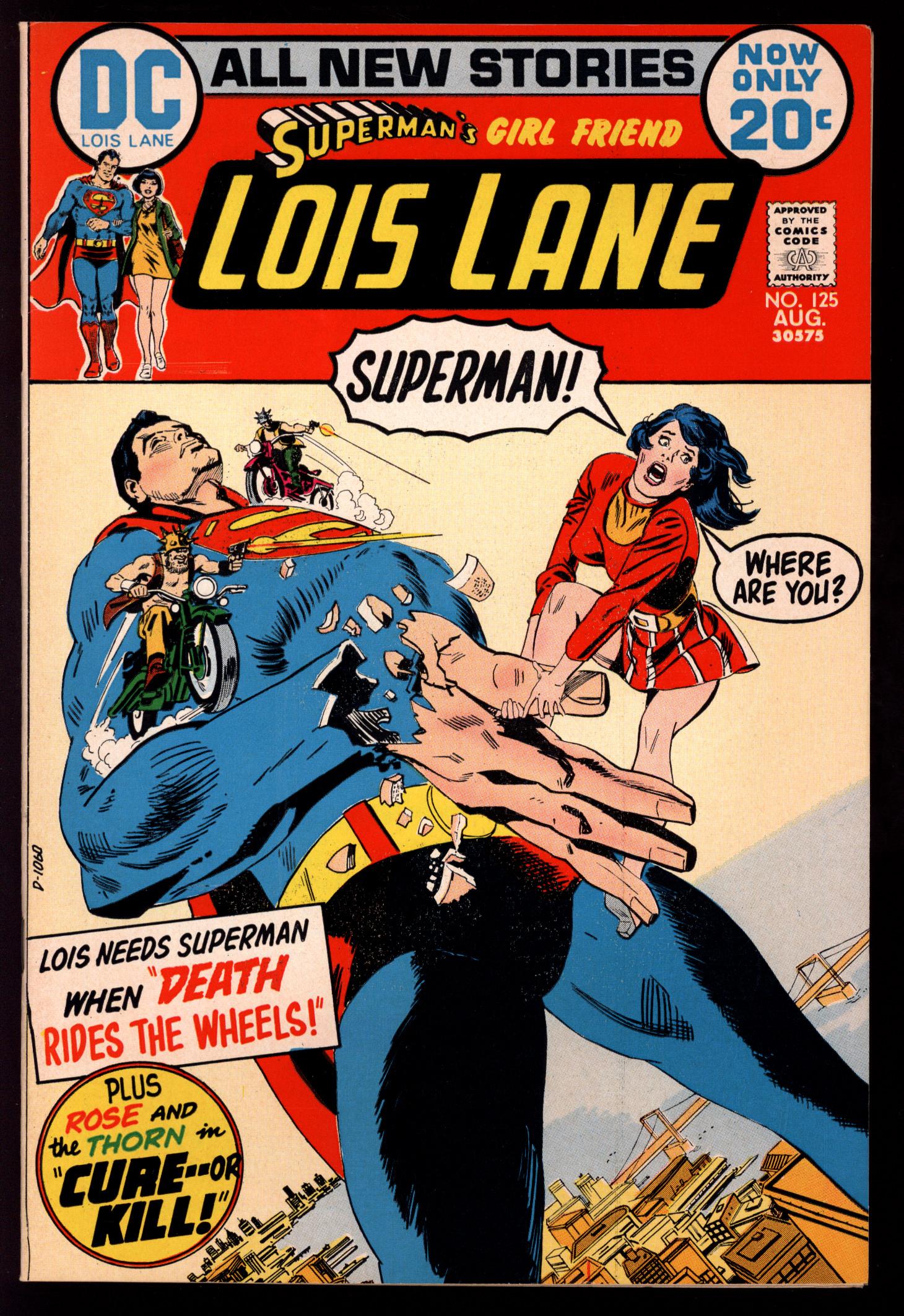 SUPERMAN'S GIRLFRIEND LOIS LANE Front Cover