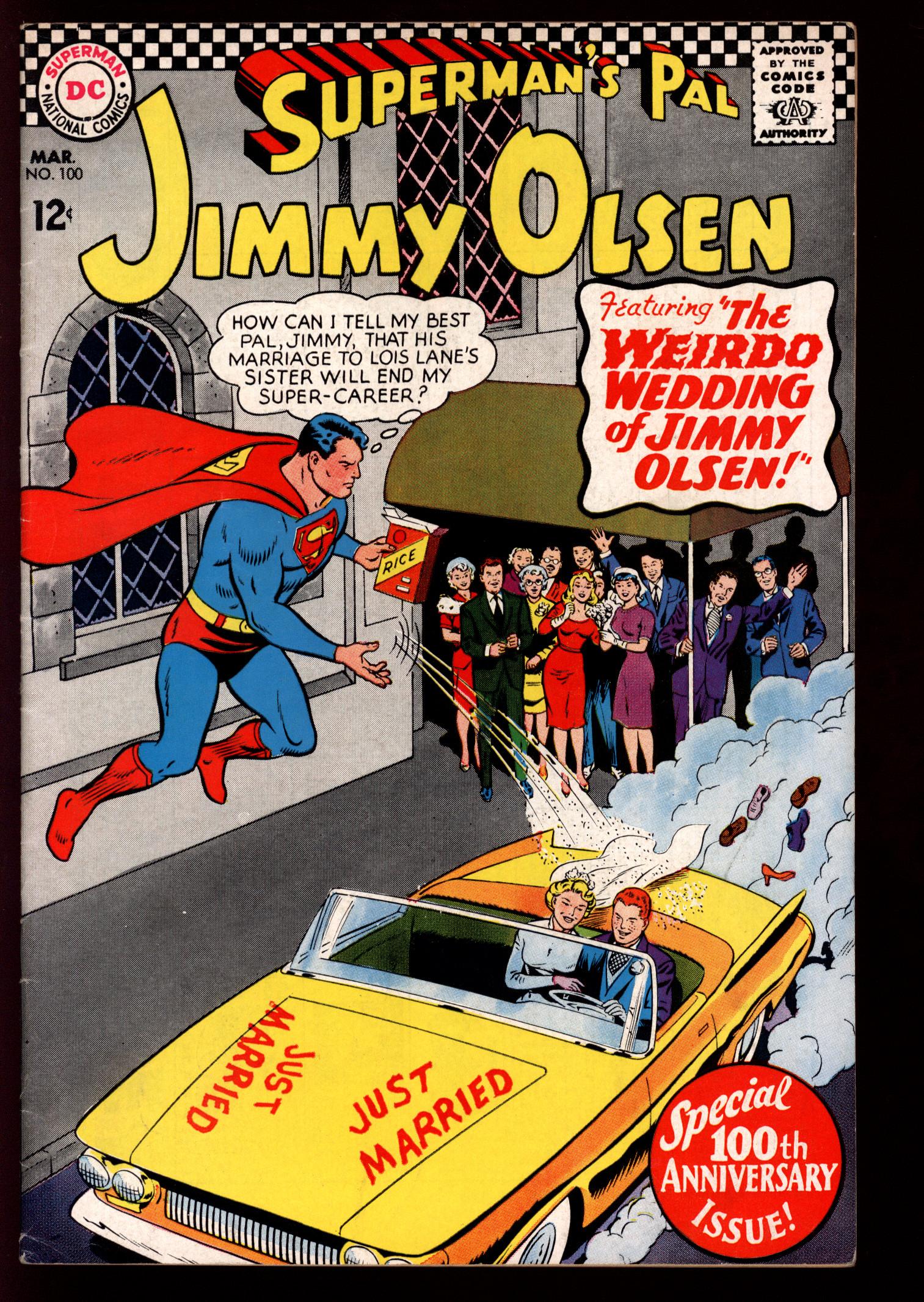 SUPERMAN'S PAL JIMMY OLSEN Front Cover