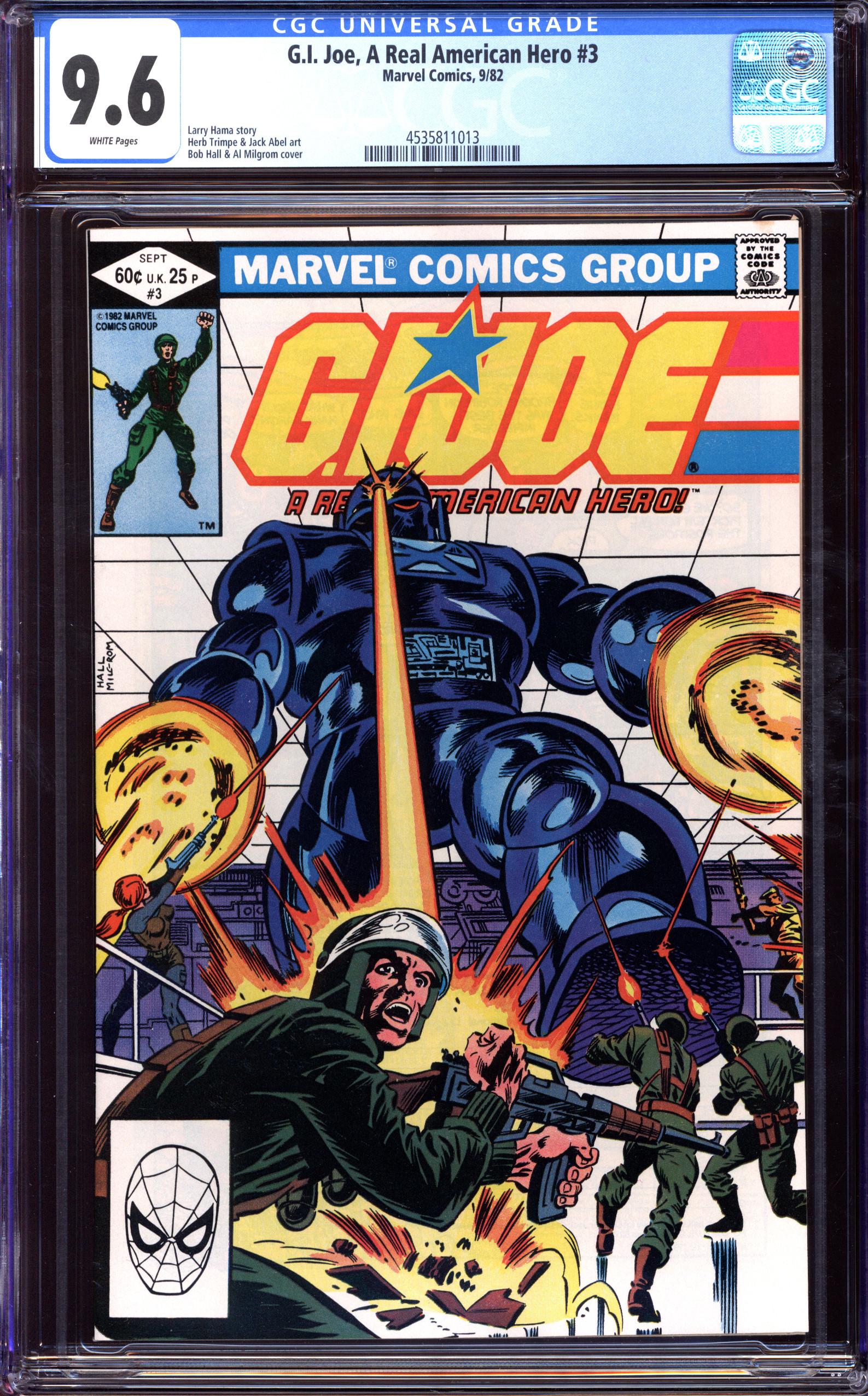 G.I. JOE, A REAL AMERICAN HERO Front Cover