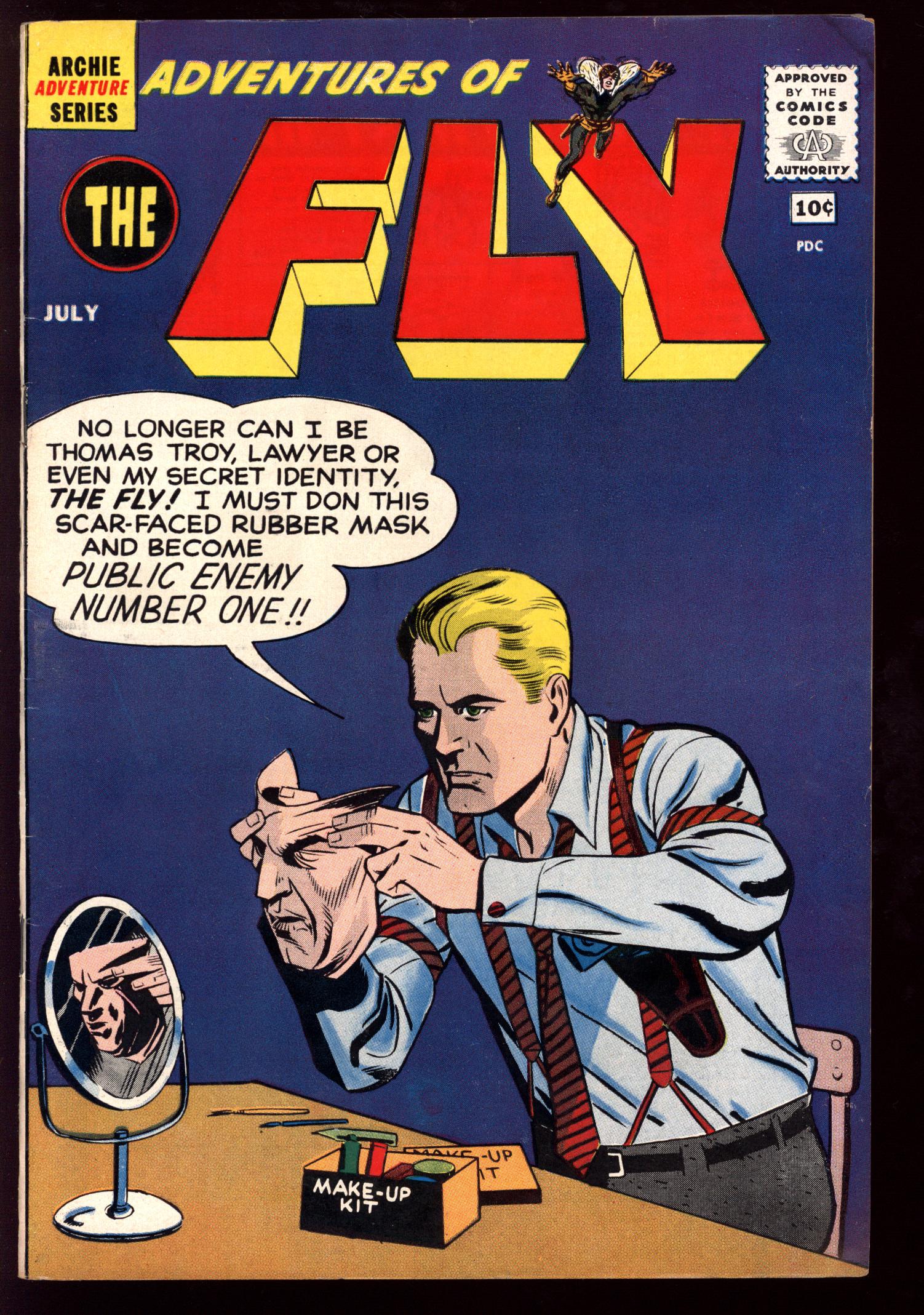 ADVENTURES OF THE FLY Front Cover