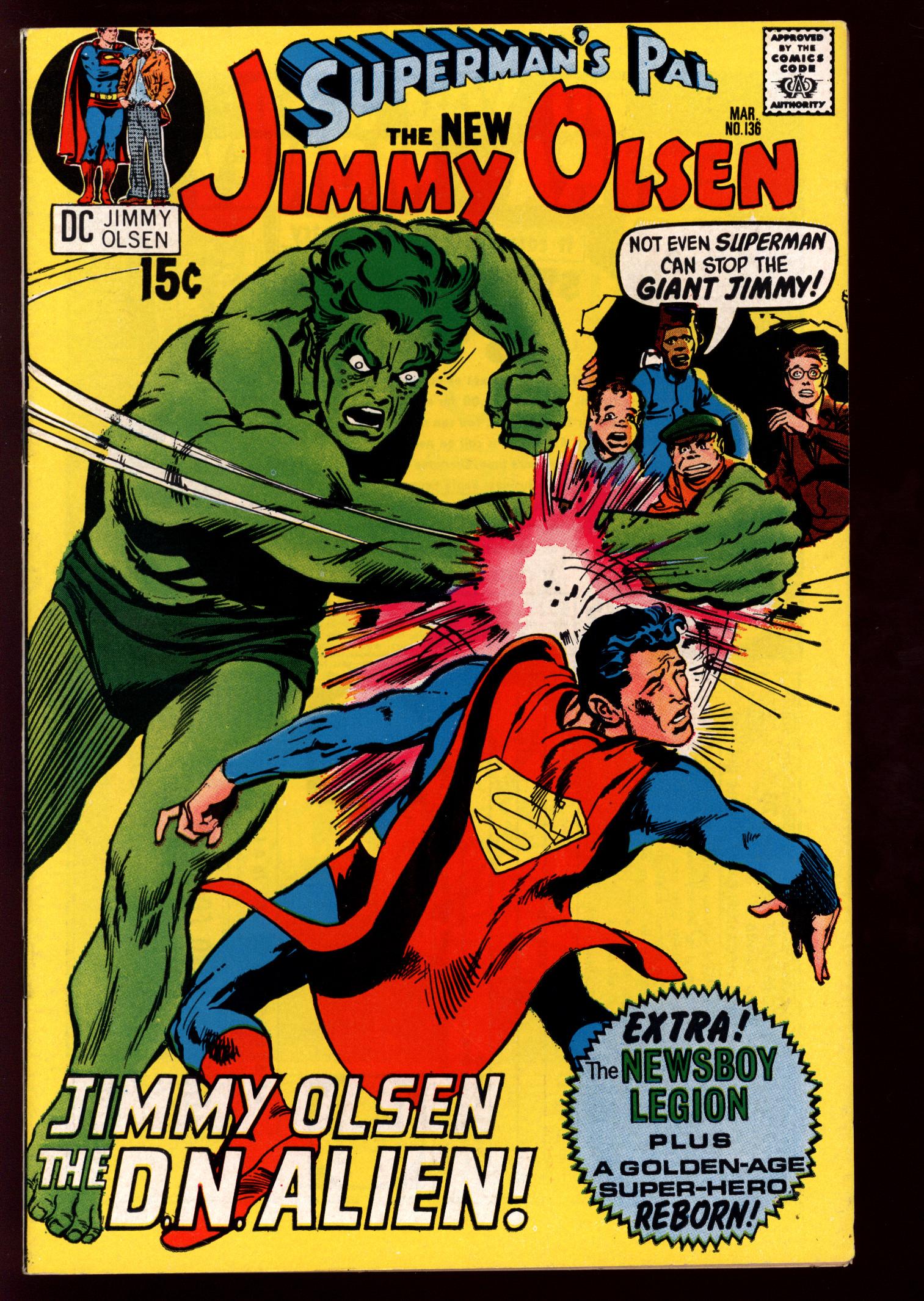 SUPERMAN'S PAL JIMMY OLSEN Front Cover