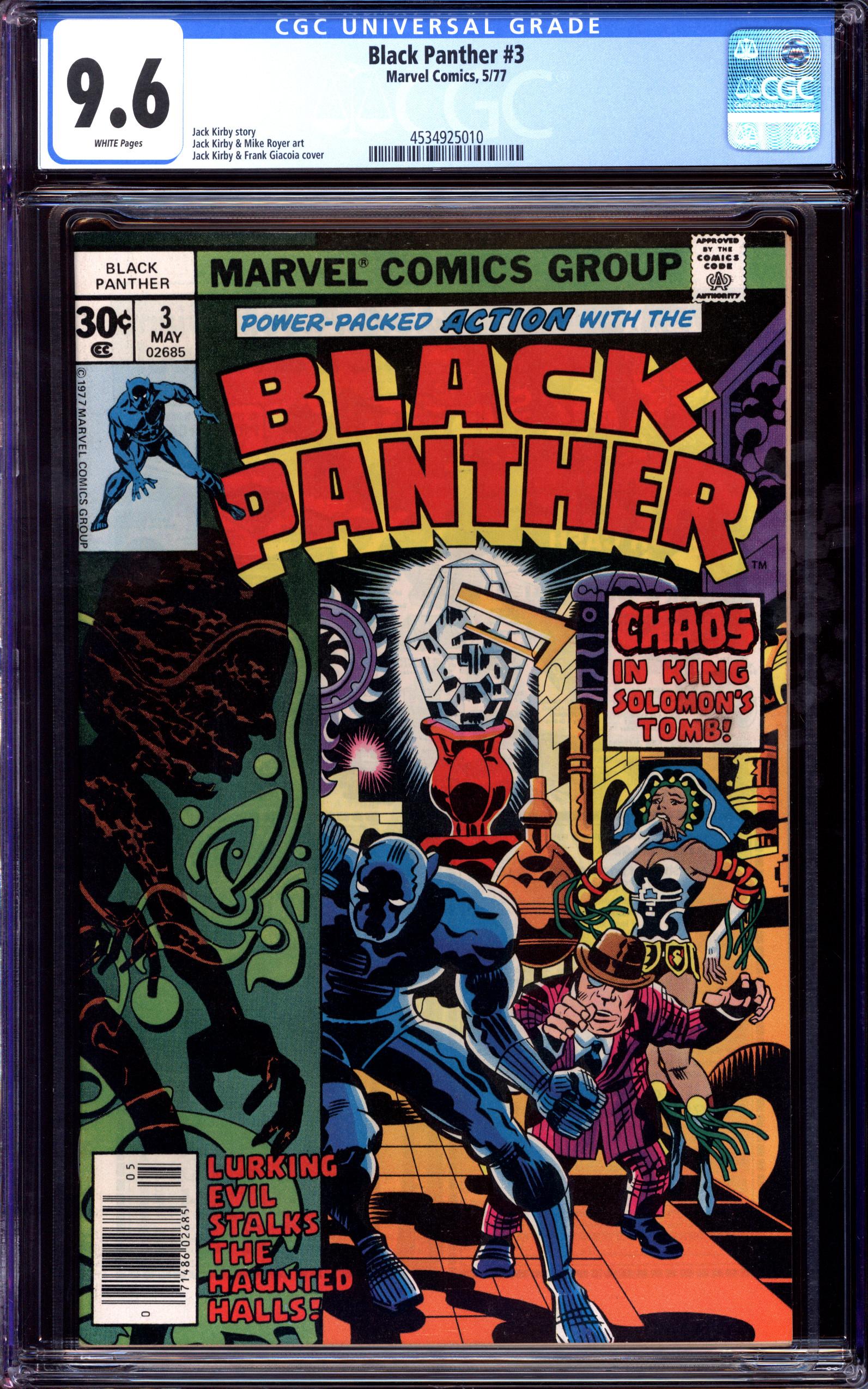 BLACK PANTHER Front Cover
