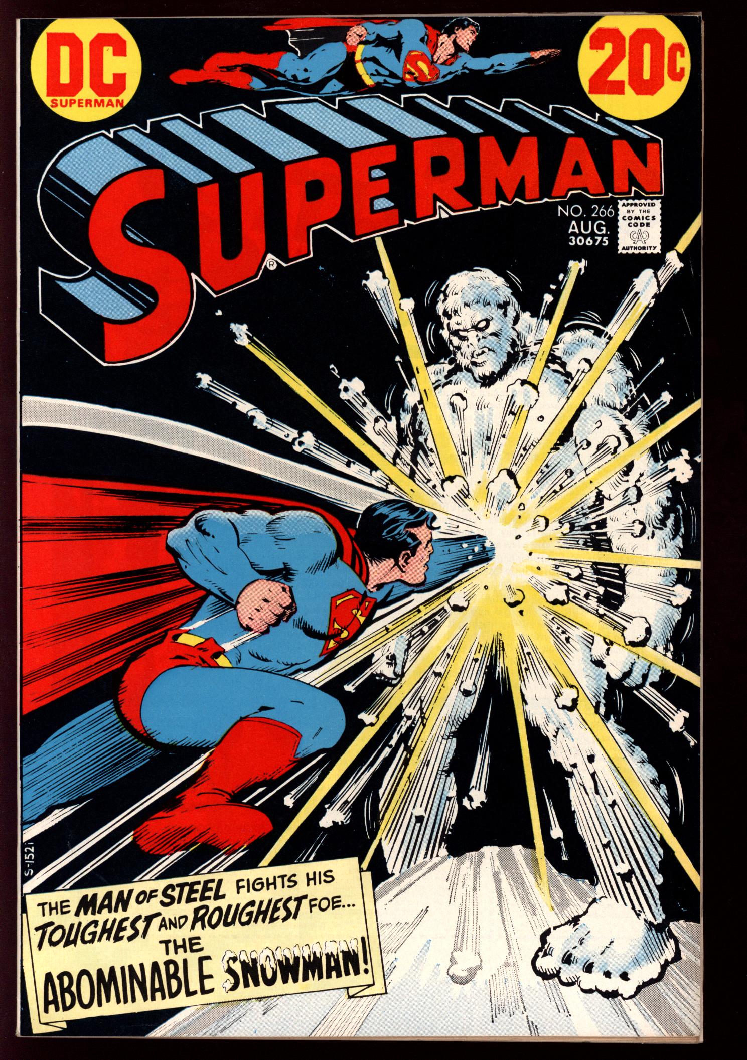 SUPERMAN Front Cover