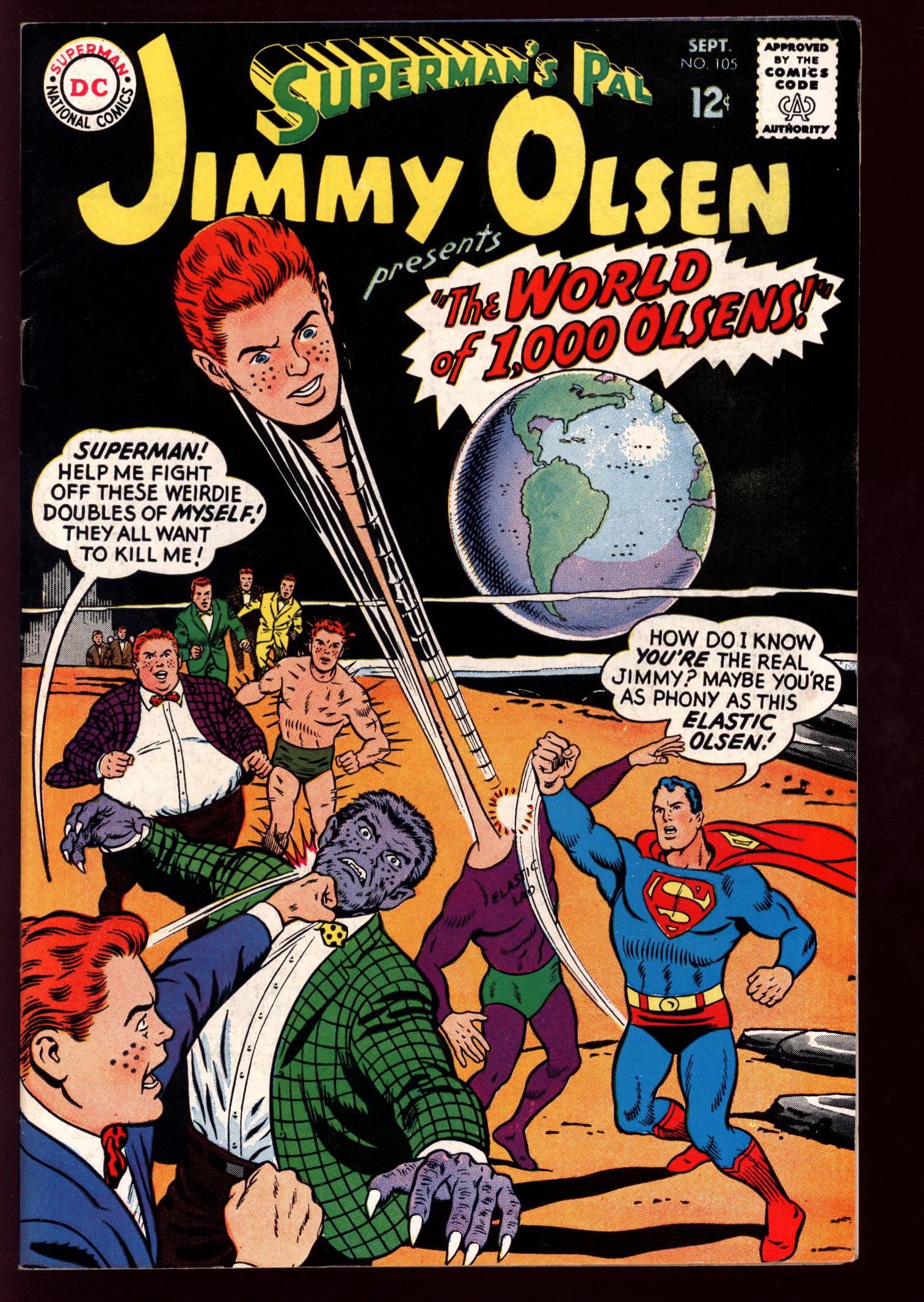 SUPERMAN'S PAL JIMMY OLSEN Front Cover