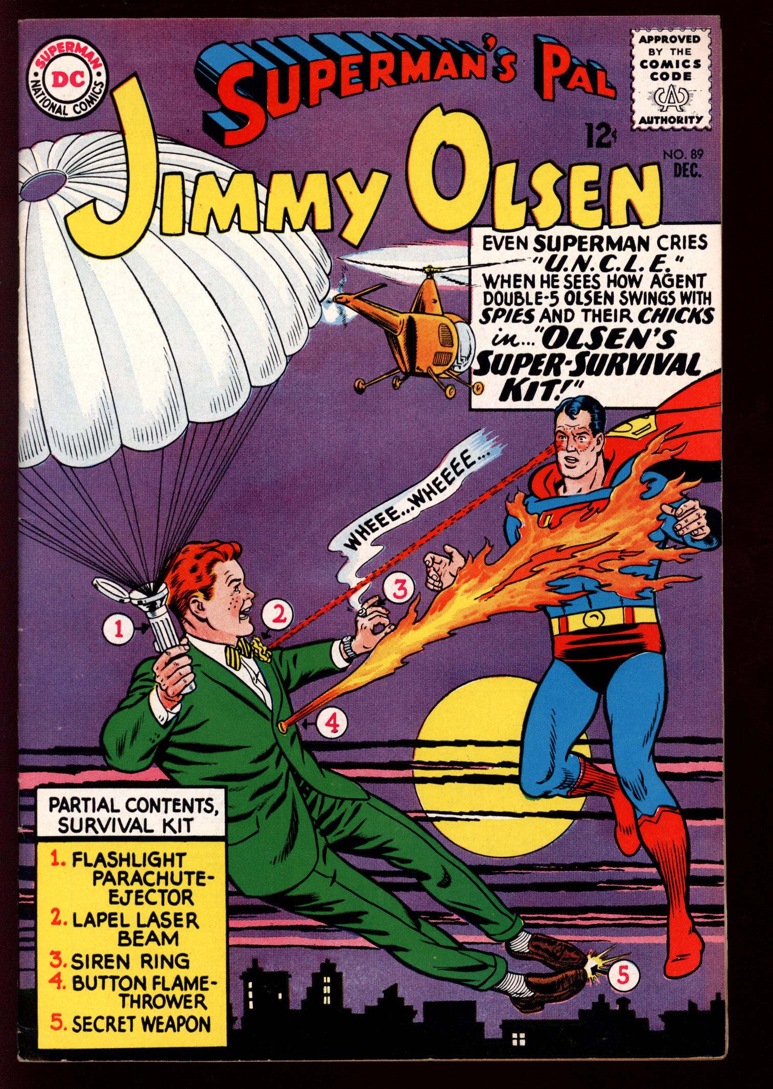 SUPERMAN'S PAL JIMMY OLSEN Front Cover