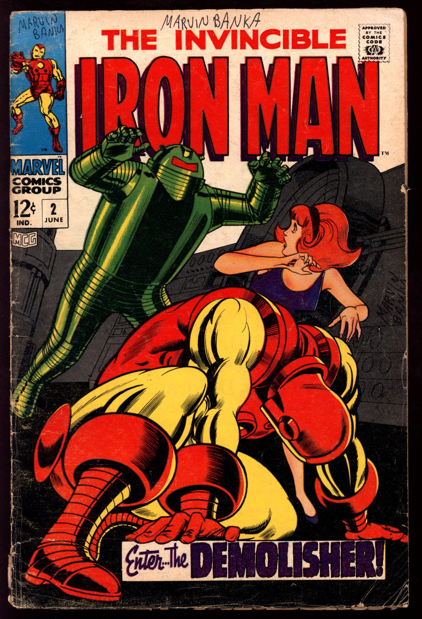 IRON MAN Front Cover