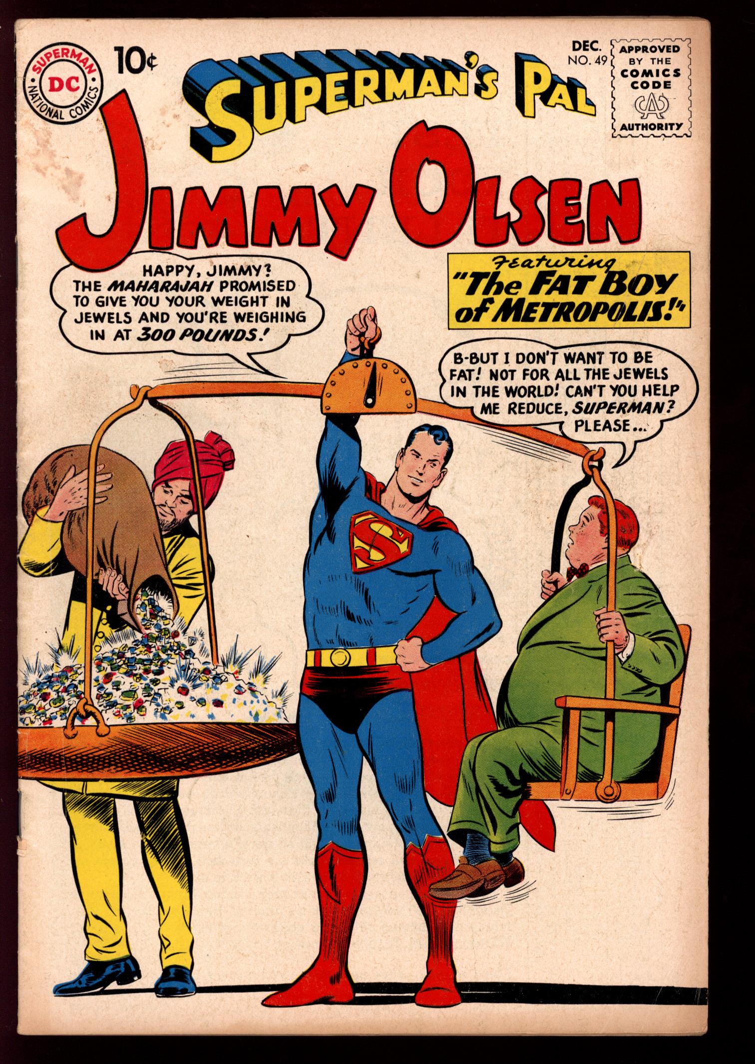 SUPERMAN'S PAL JIMMY OLSEN Front Cover
