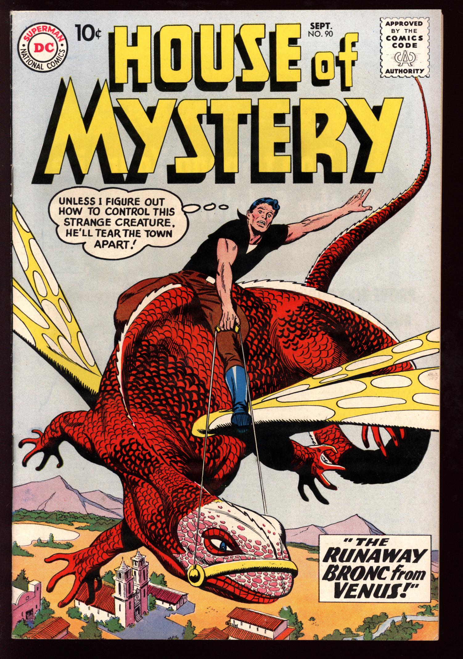 HOUSE OF MYSTERY Front Cover