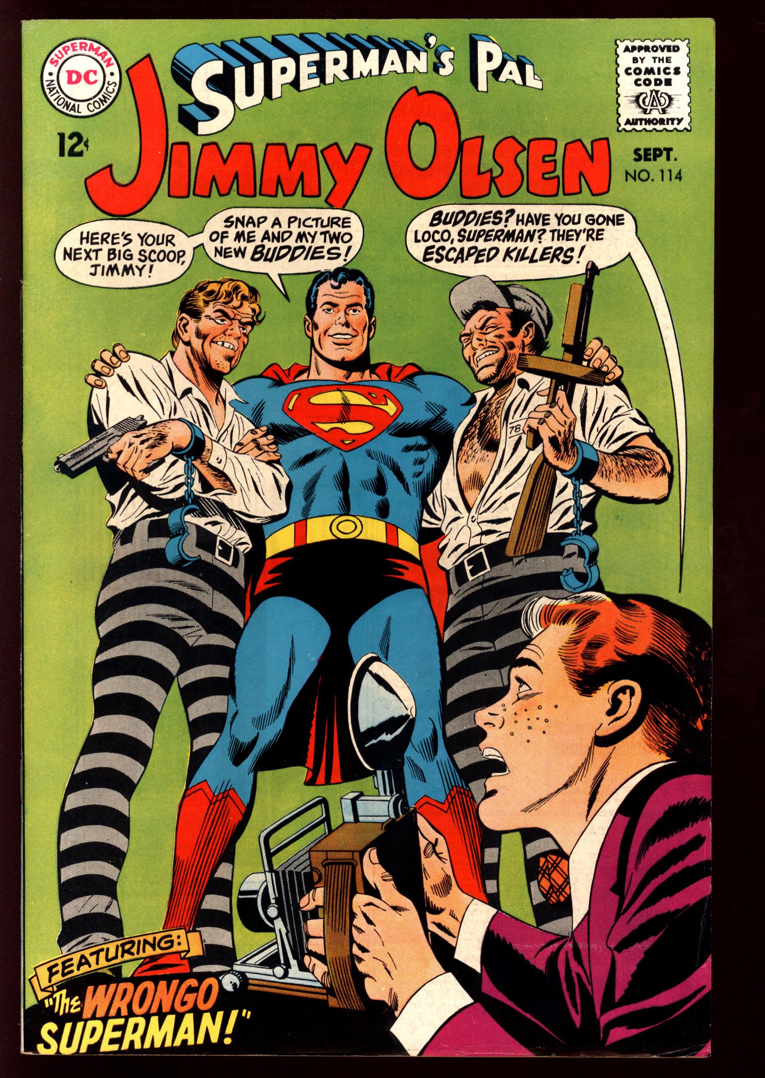 SUPERMAN'S PAL JIMMY OLSEN Front Cover
