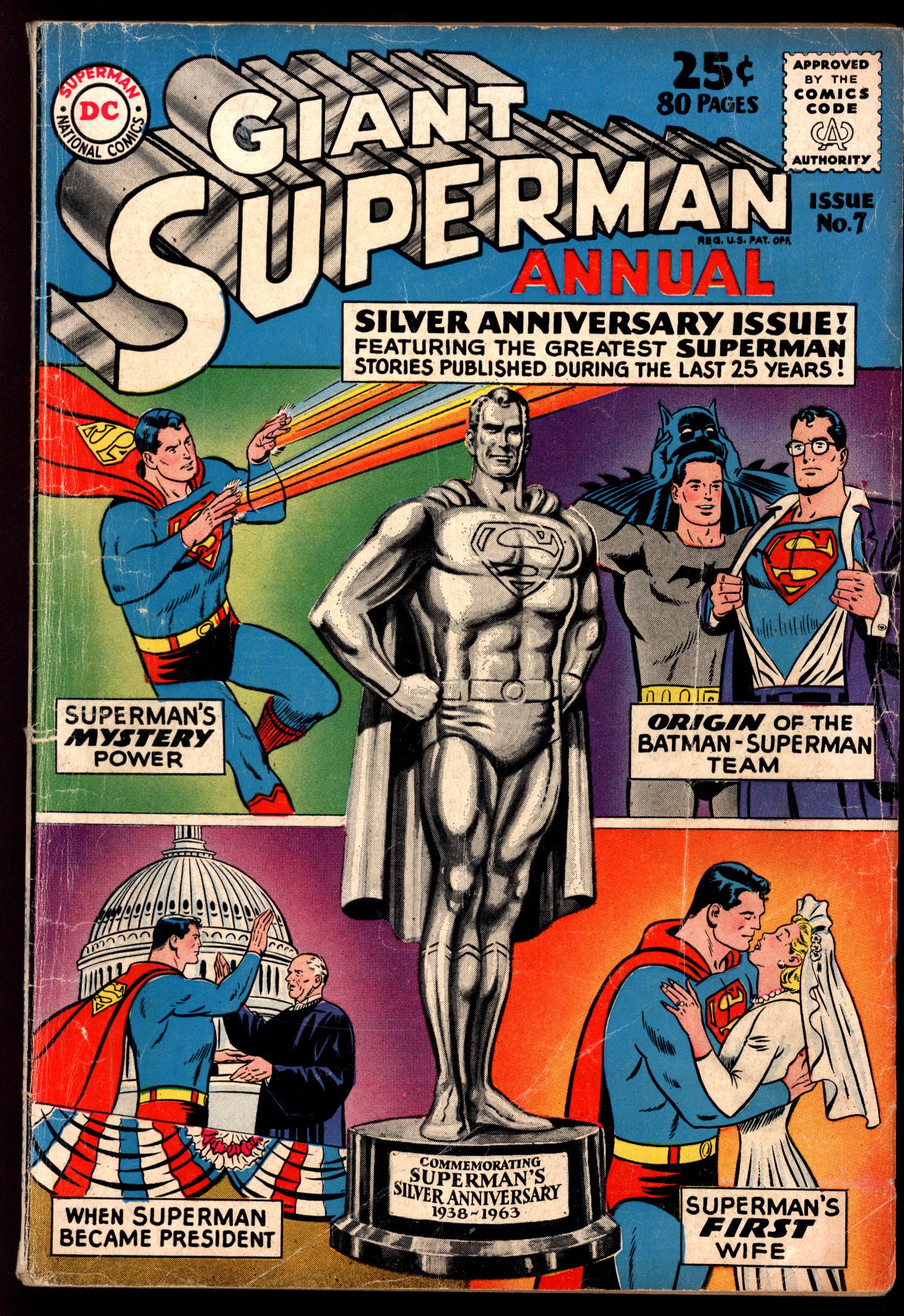 SUPERMAN ANNUAL Front Cover
