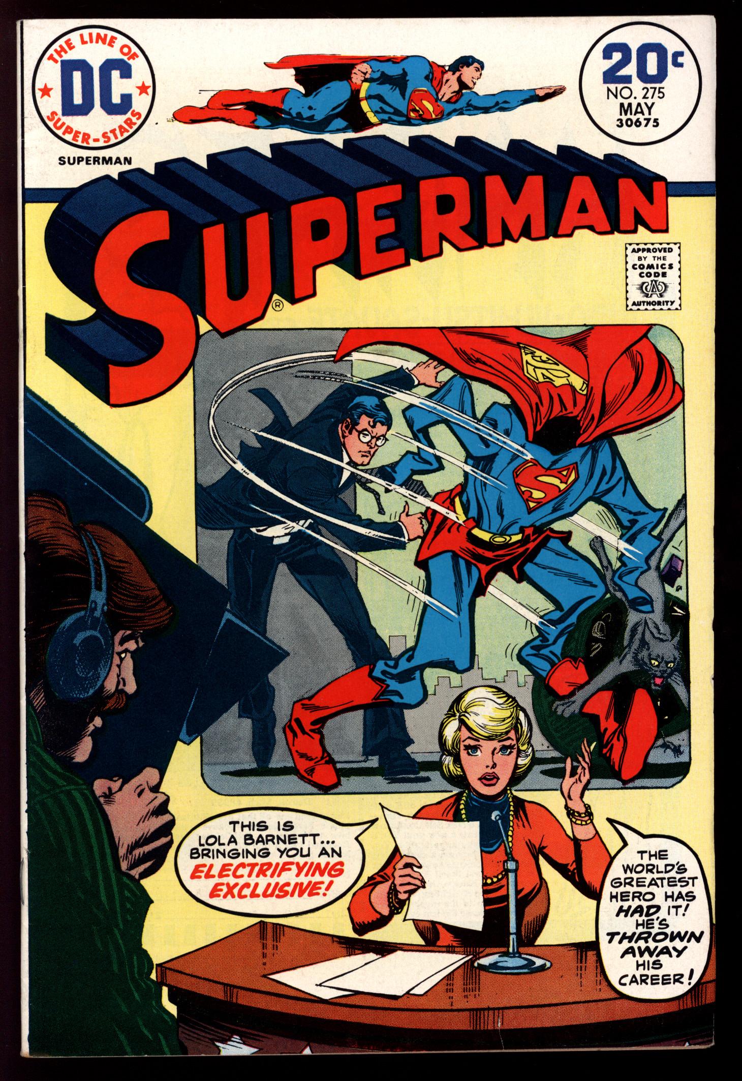 SUPERMAN Front Cover