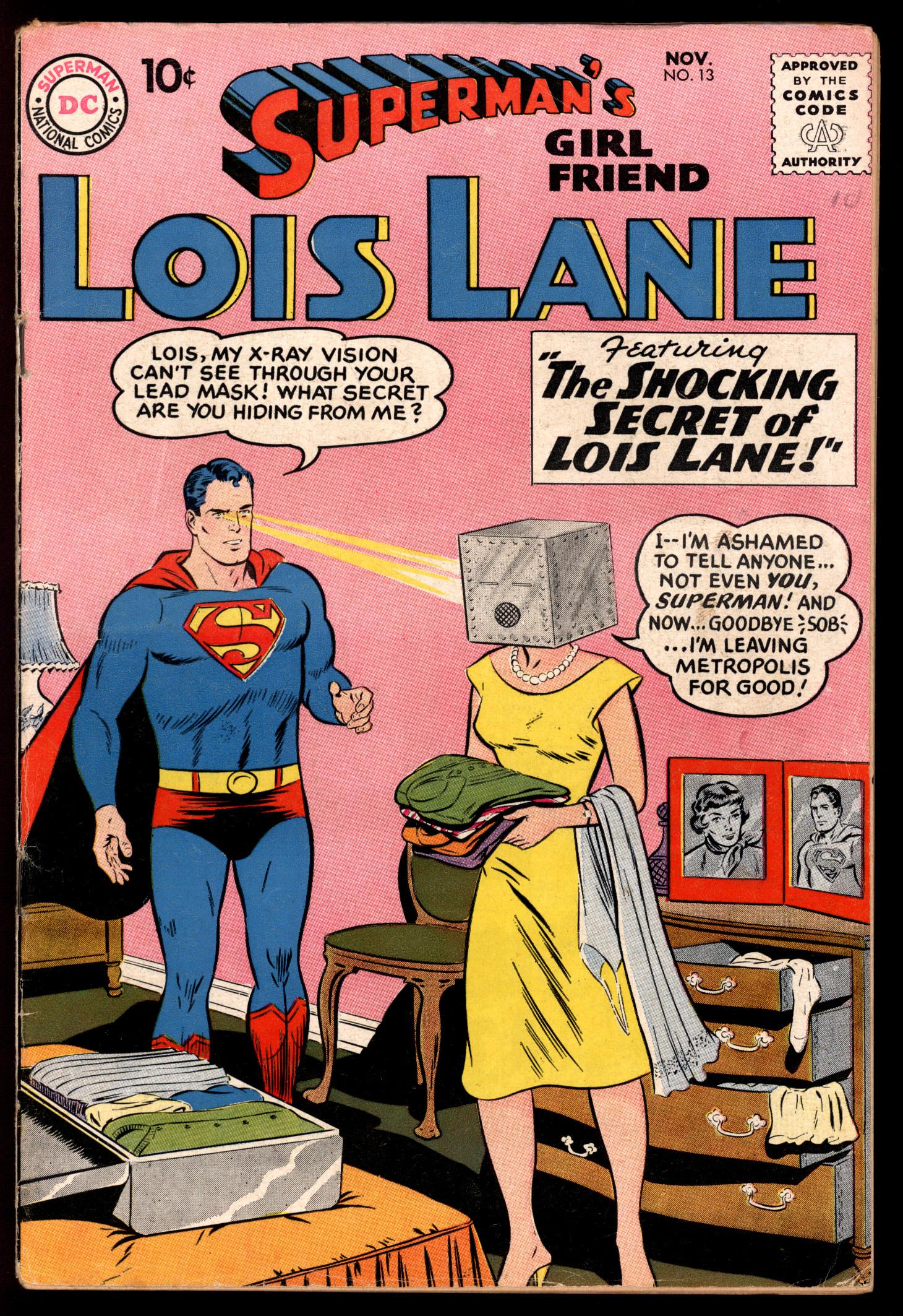 SUPERMAN'S GIRLFRIEND LOIS LANE Front Cover