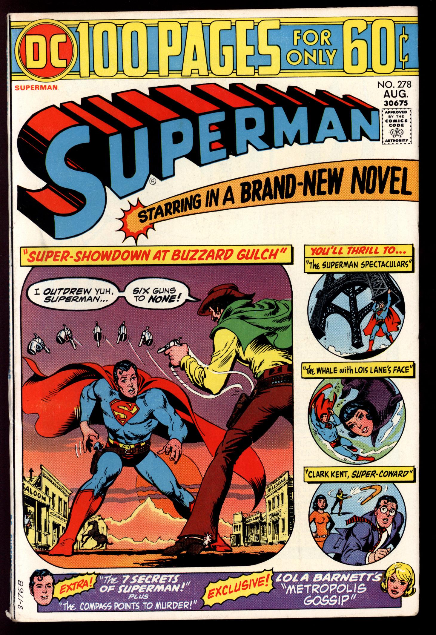 SUPERMAN Front Cover