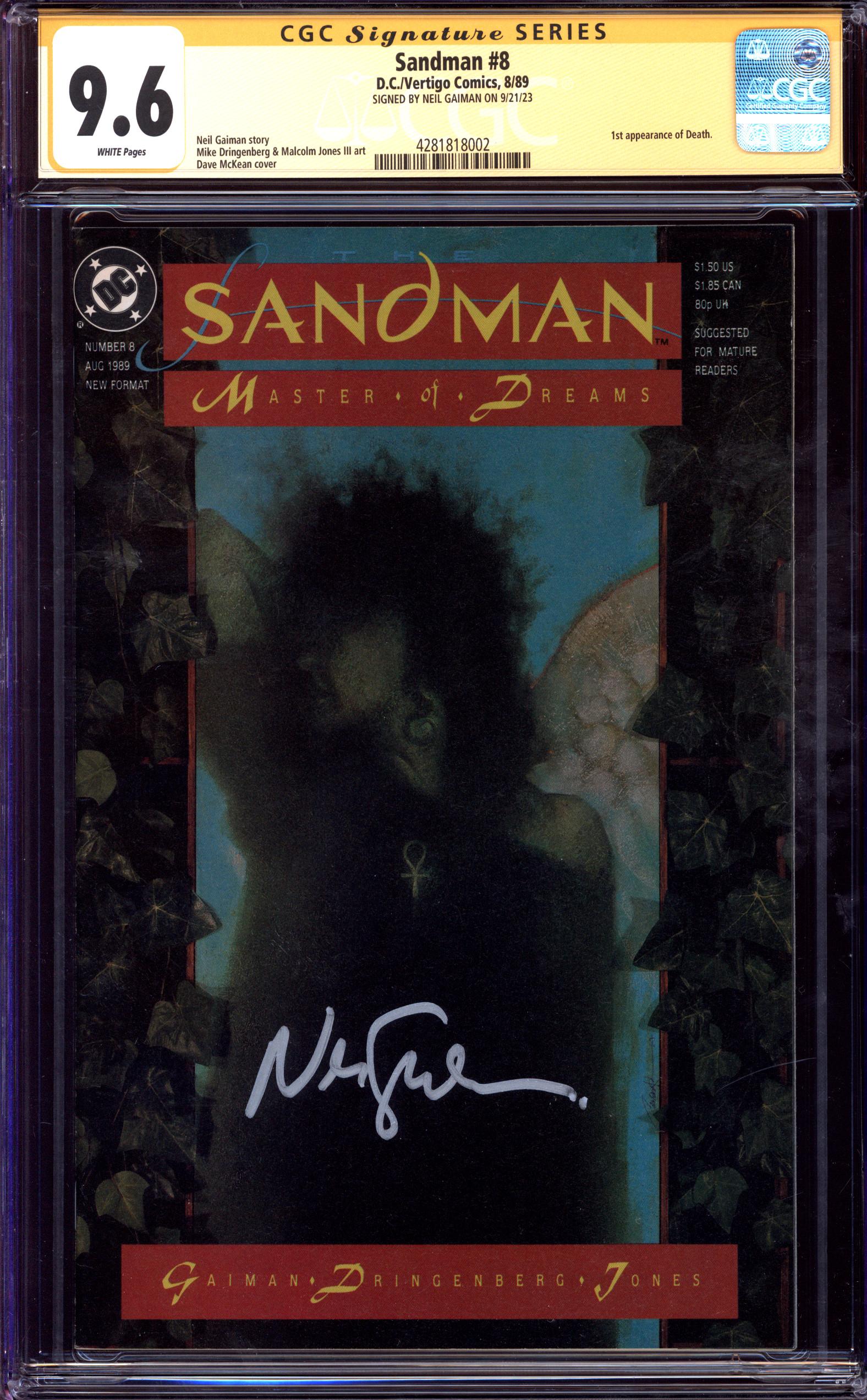 SANDMAN Front Cover