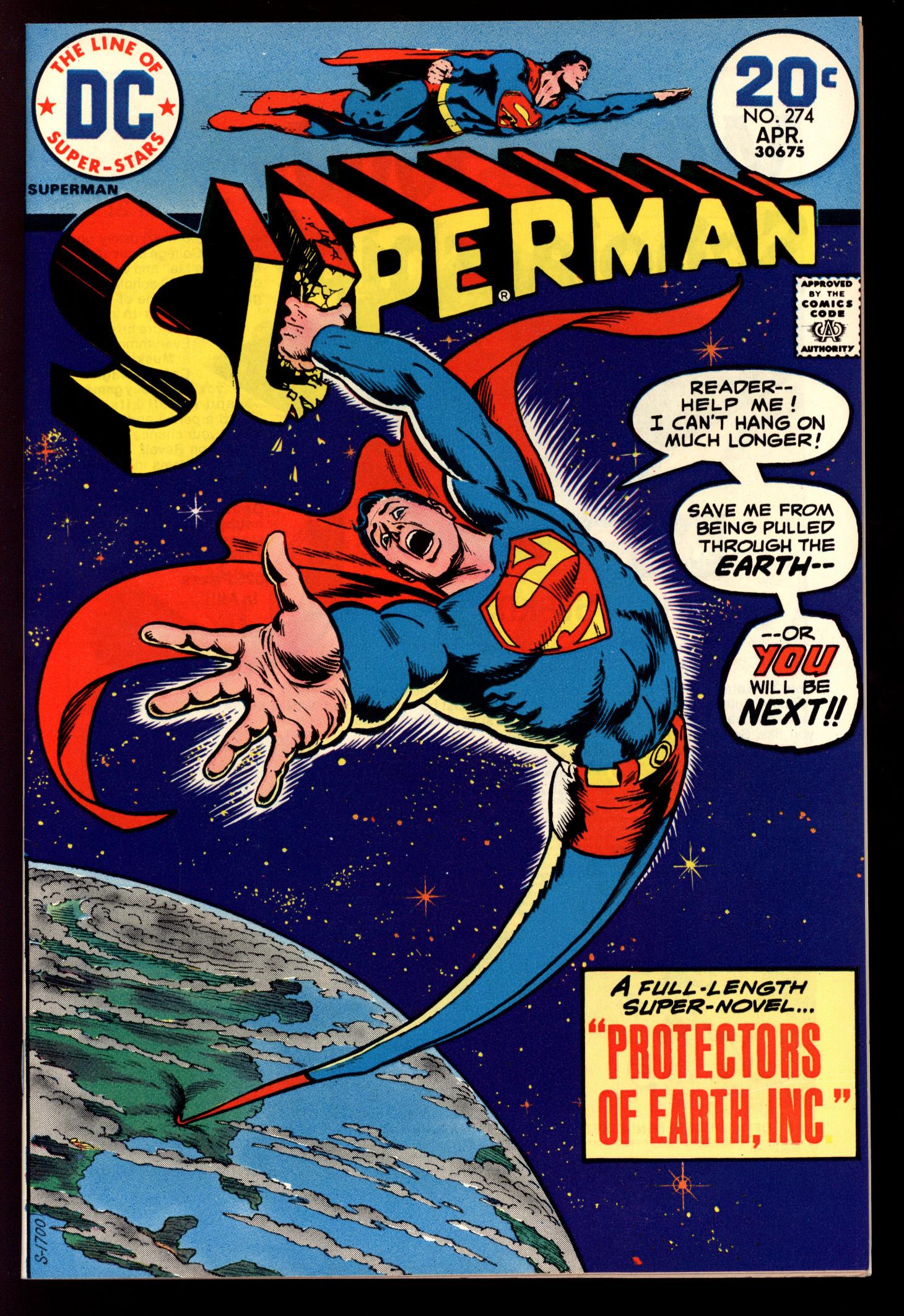 SUPERMAN Front Cover