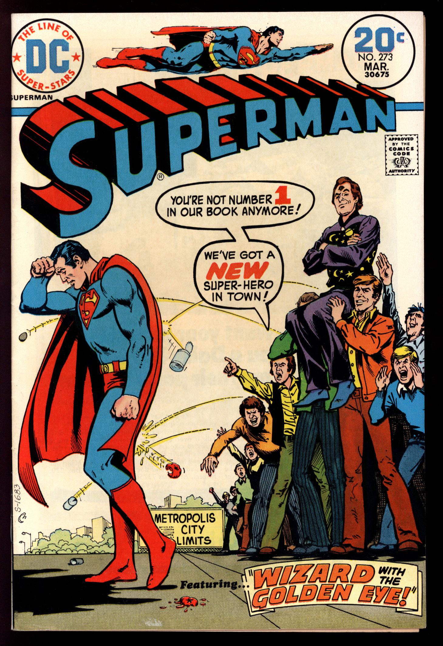 SUPERMAN Front Cover