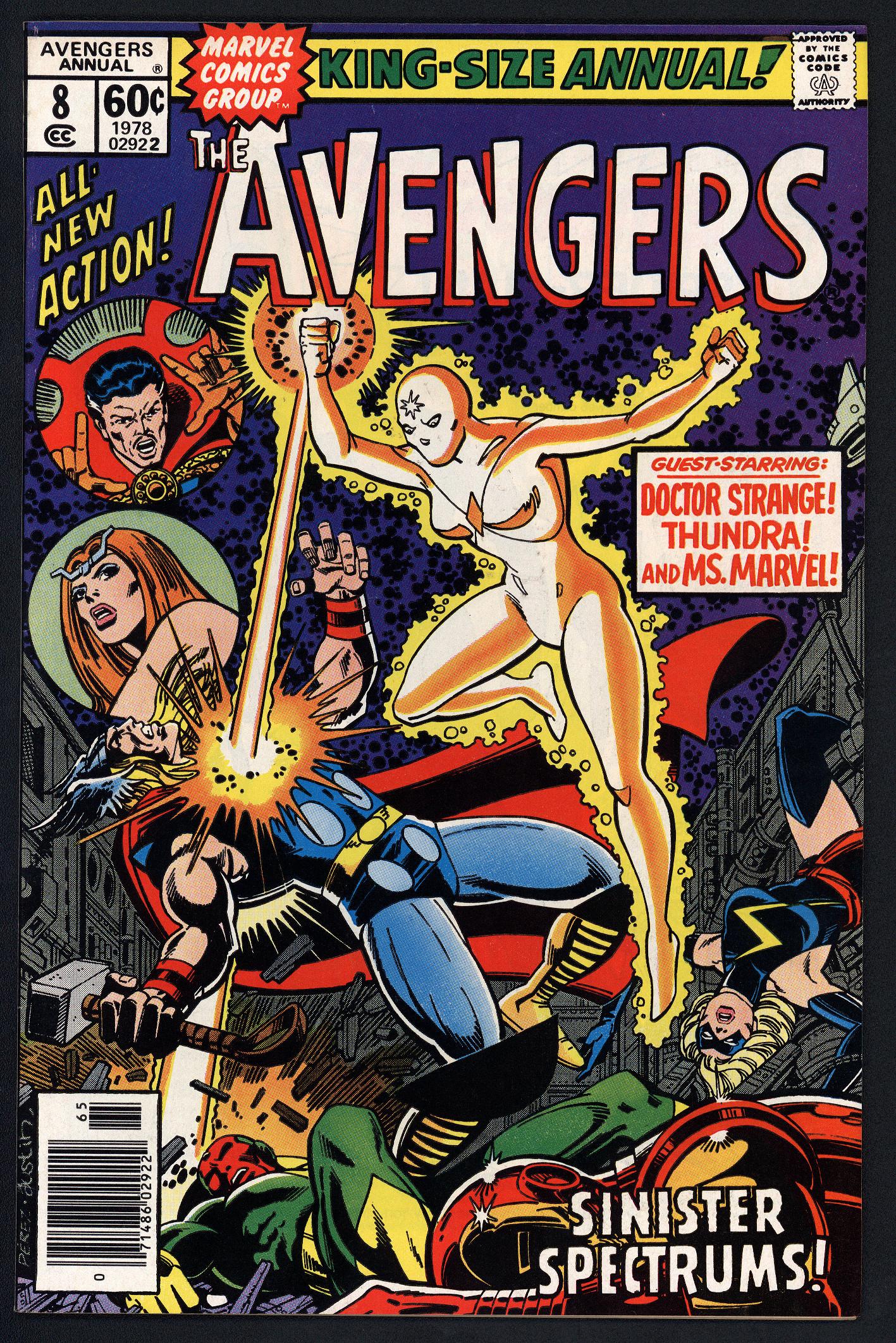 AVENGERS ANNUAL Front Cover