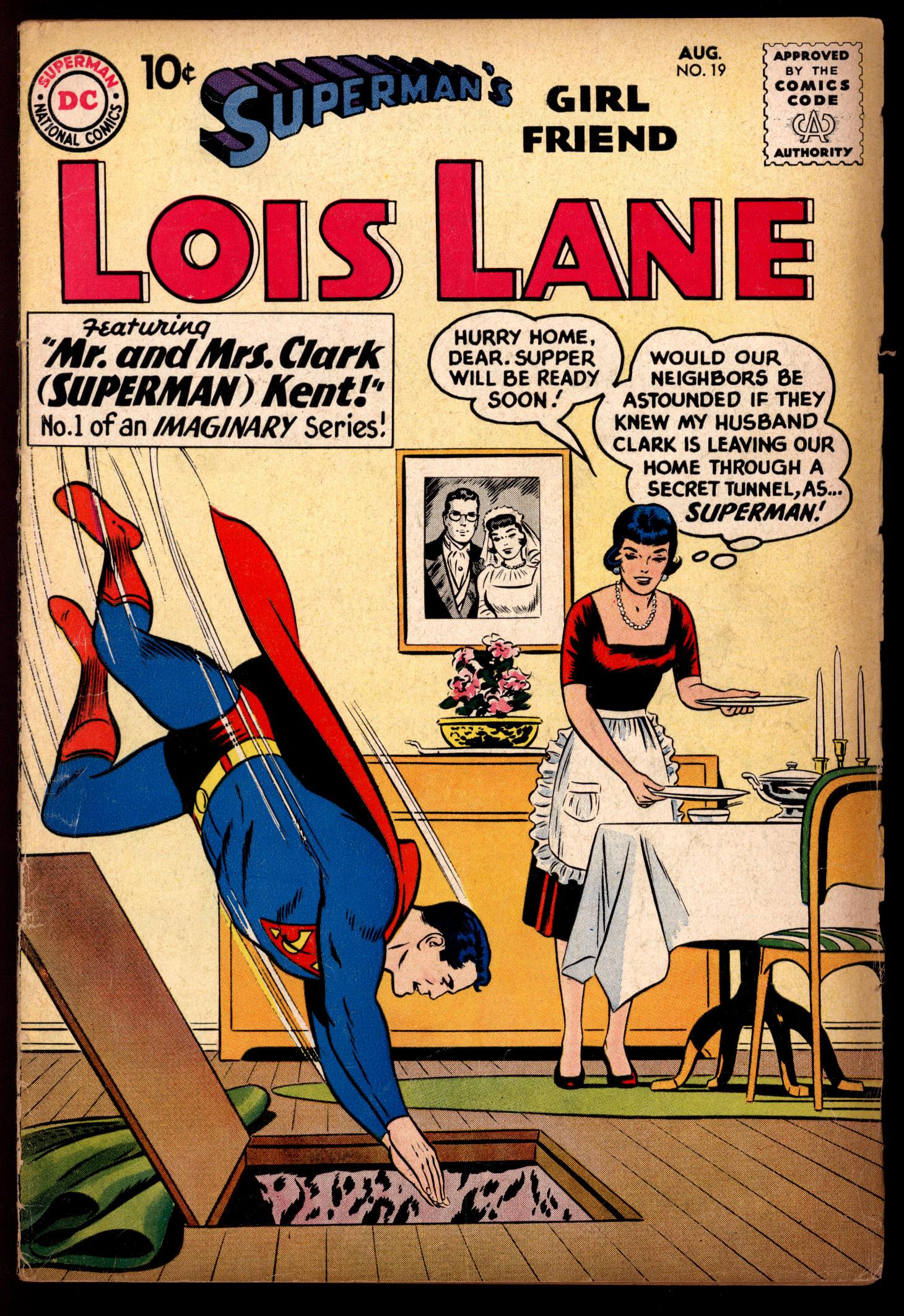 SUPERMAN'S GIRLFRIEND LOIS LANE Front Cover